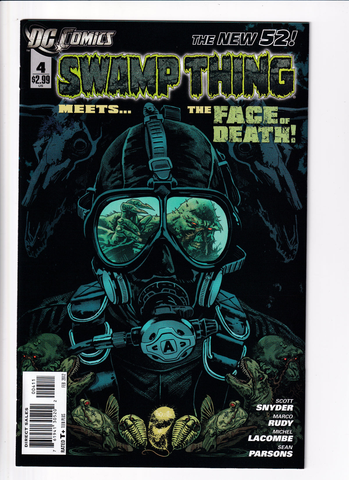 Swamp Thing #4 NM (9.4) (2012)