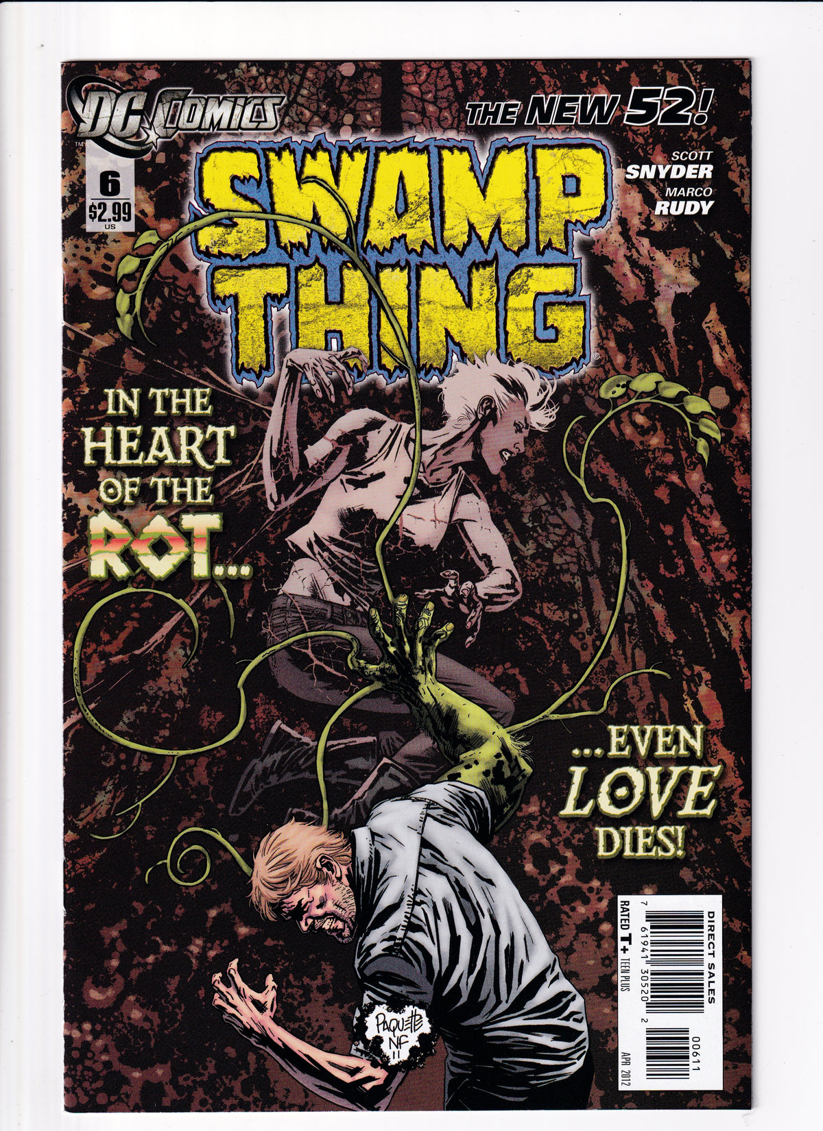 Swamp Thing #6 NM (9.4) (2012)