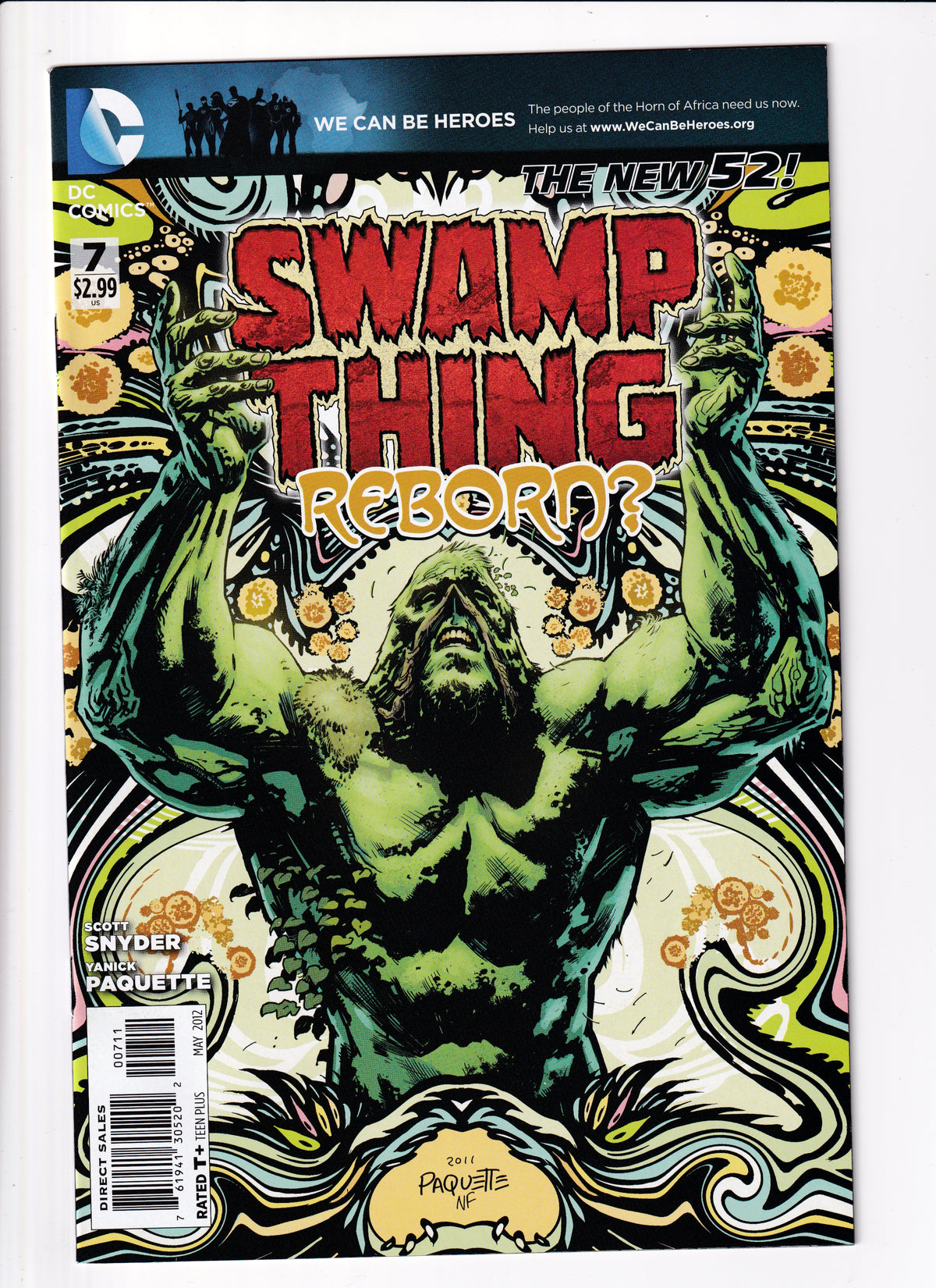 Swamp Thing #7 NM (9.4) (2012)