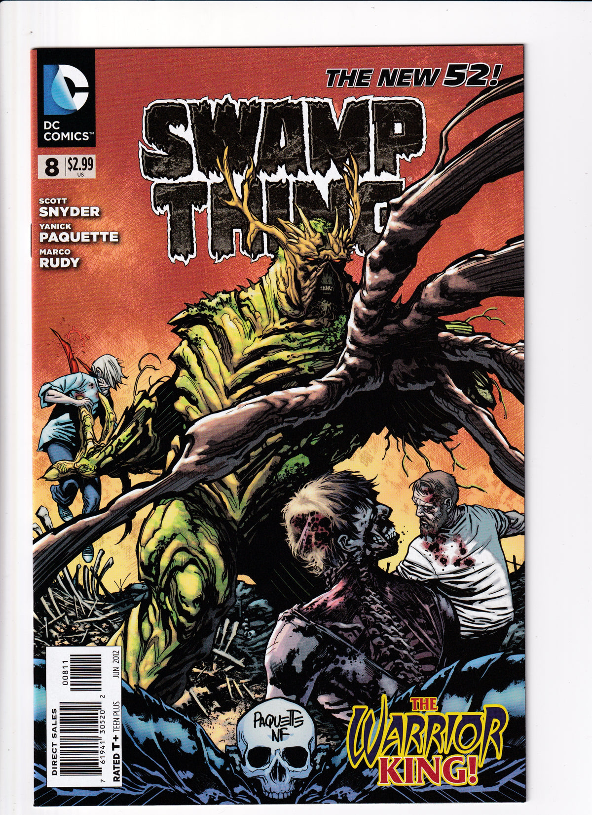 Swamp Thing #8 NM (9.4) (2012)