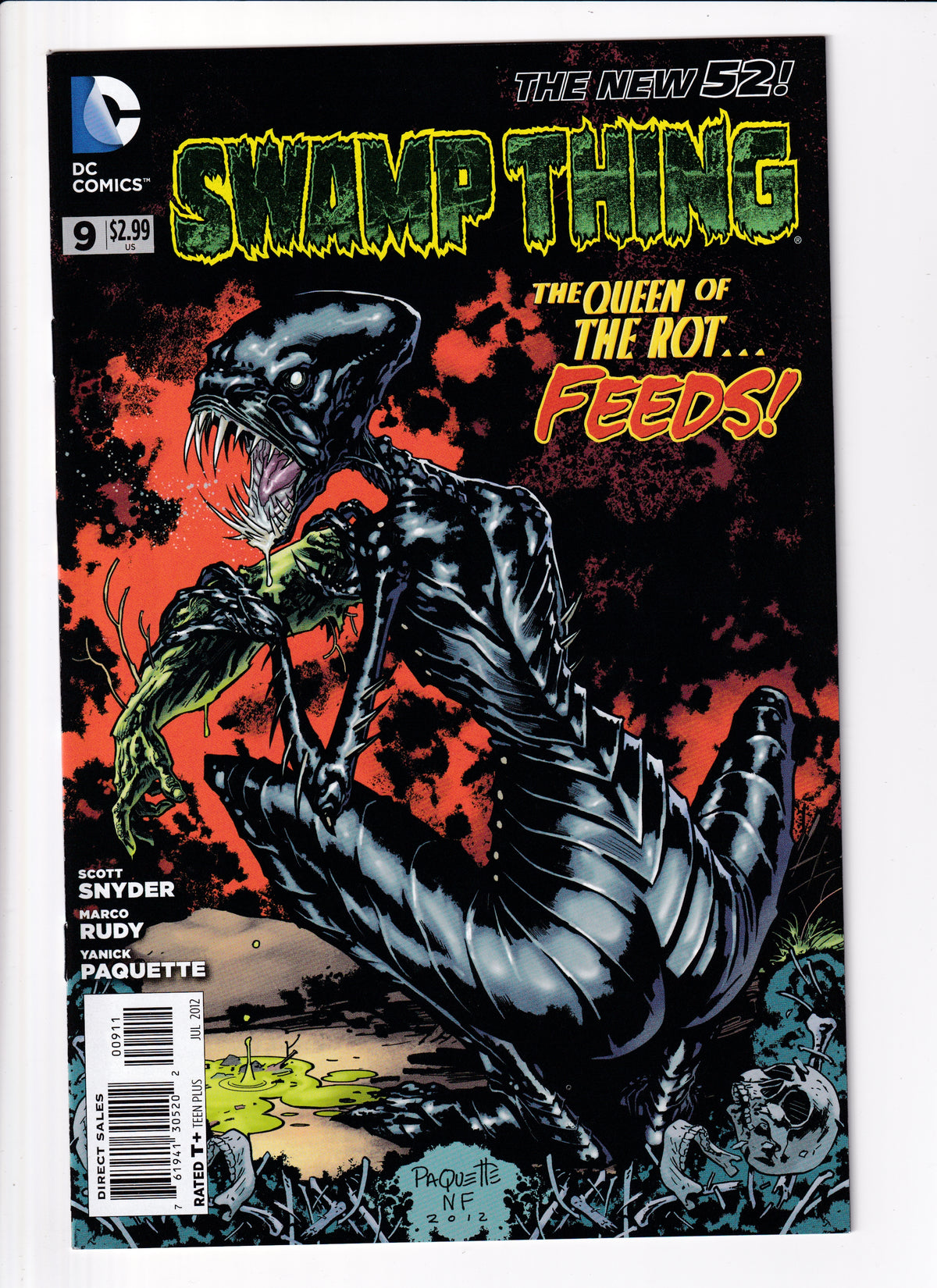 Swamp Thing #9 NM (9.4) (2012)