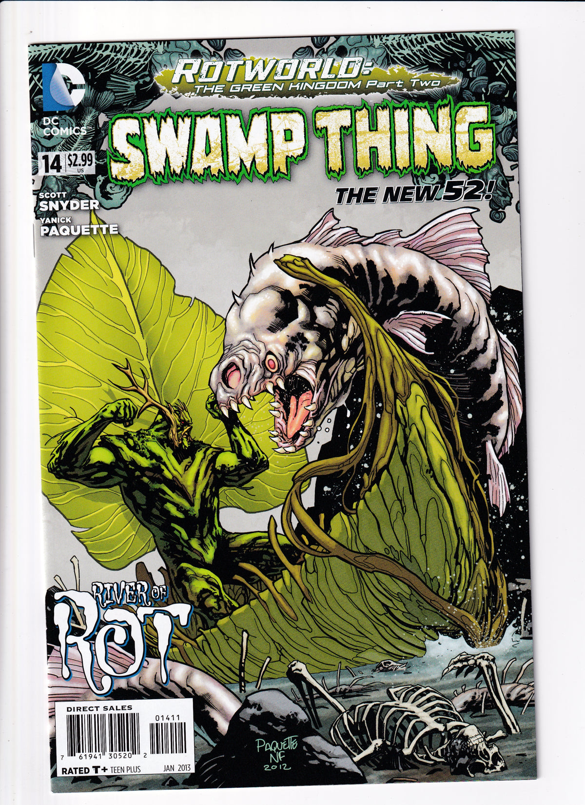 Swamp Thing #14 NM (9.4) (2013)