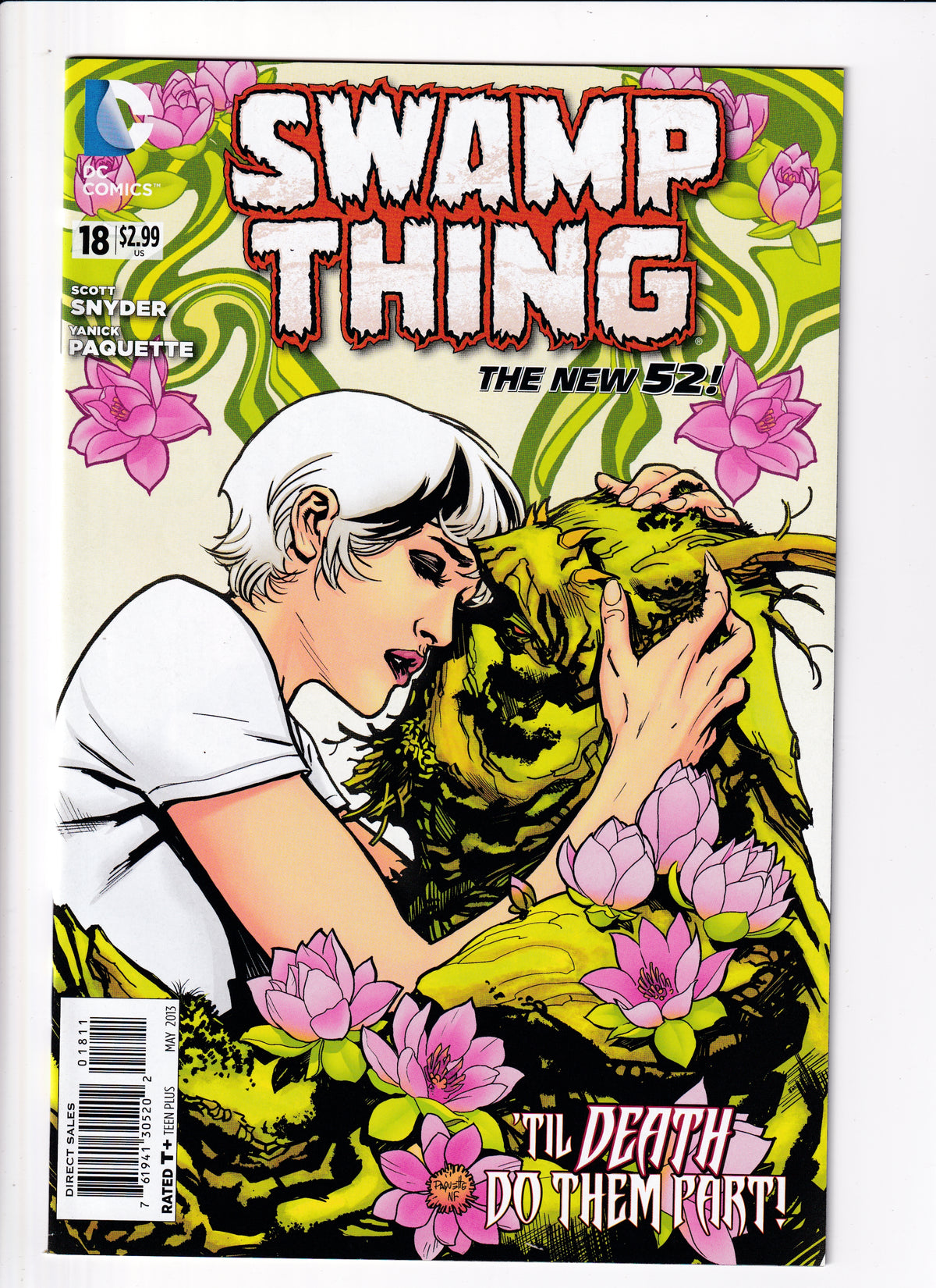 Swamp Thing #18 NM (9.4) (2013)
