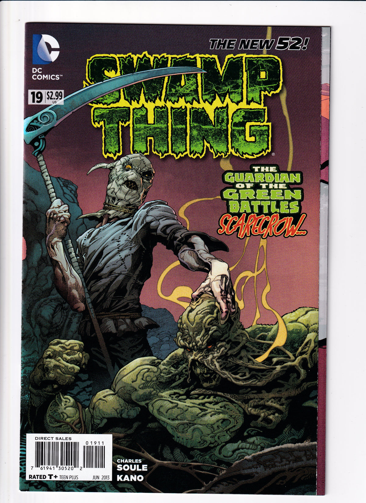 Swamp Thing #19 NM (9.4) (2013)