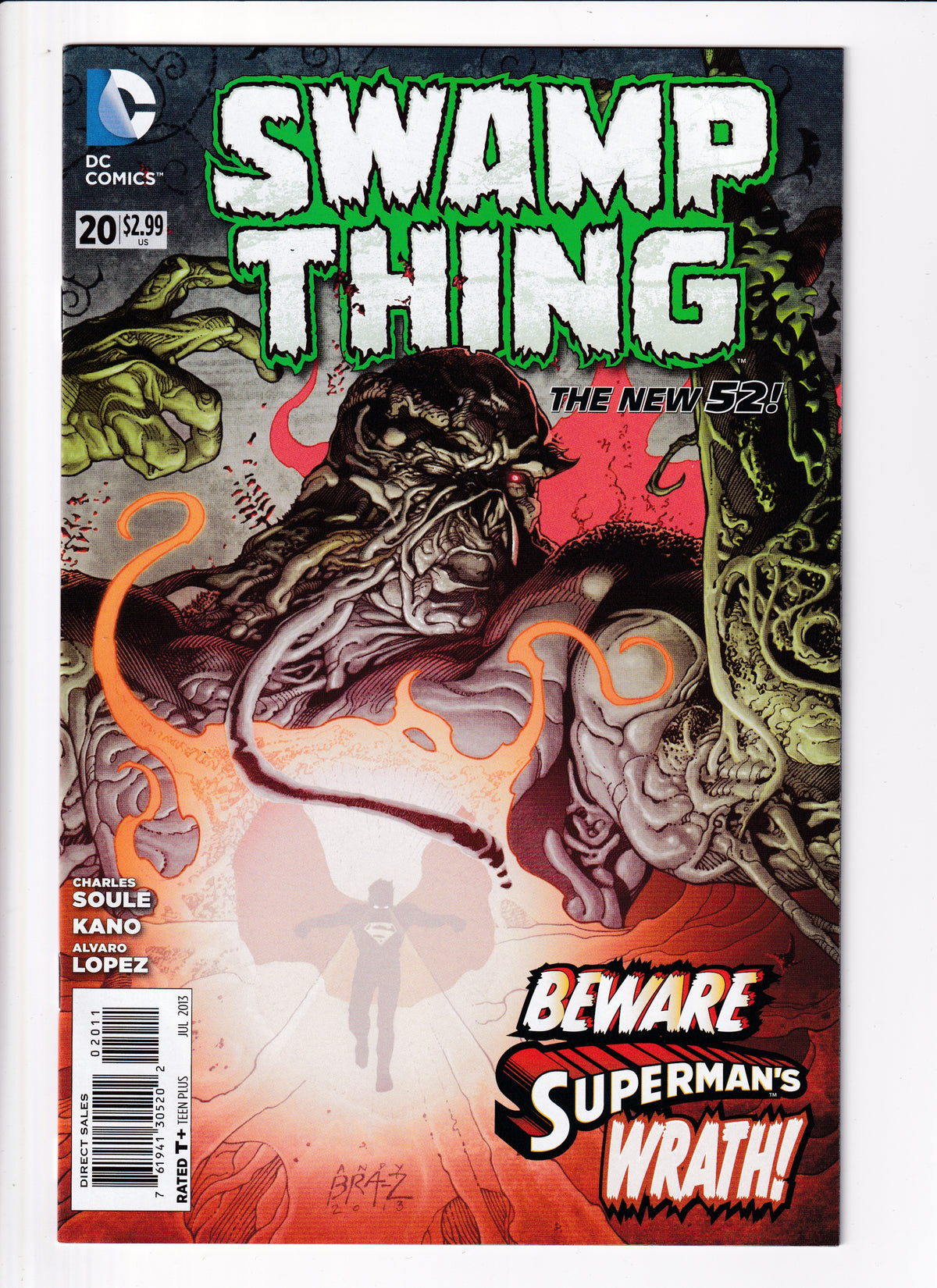 Swamp Thing #20 NM (9.4) (2013)