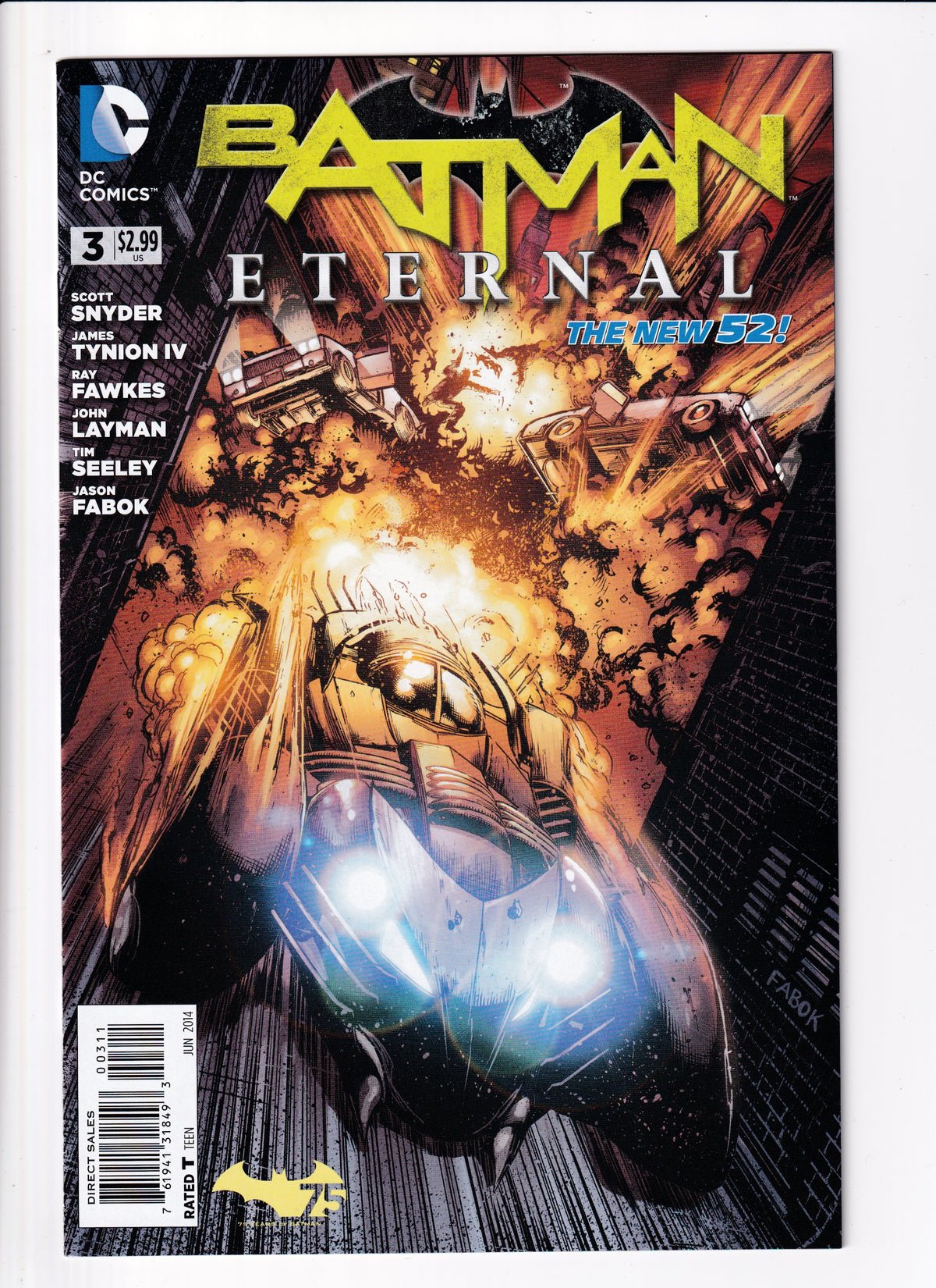 Batman Eternal #3 NM (9.4) (2014)
