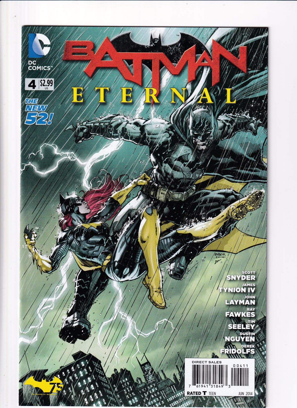 Batman Eternal #4 NM (9.4) (2014)