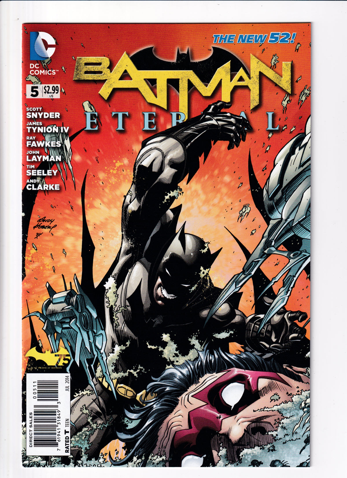 Batman Eternal #5 NM (9.4) (2014)