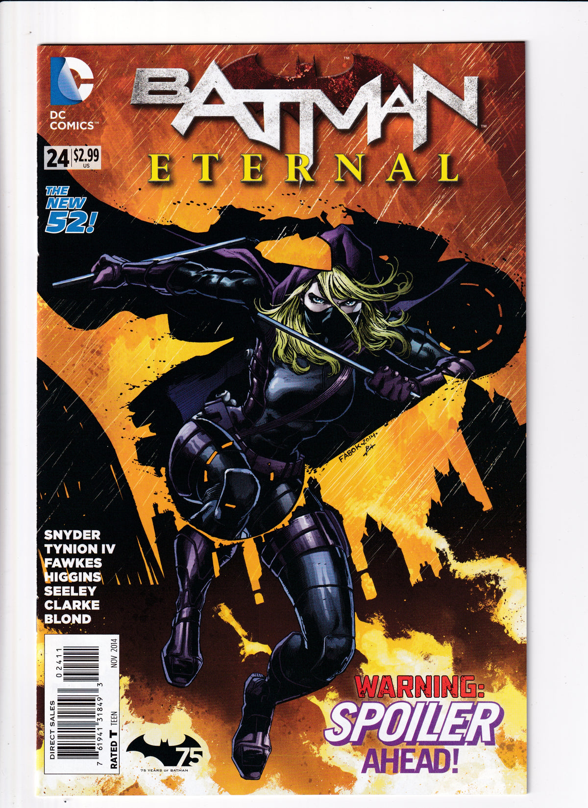 Batman Eternal #24 NM (9.4) (2014)