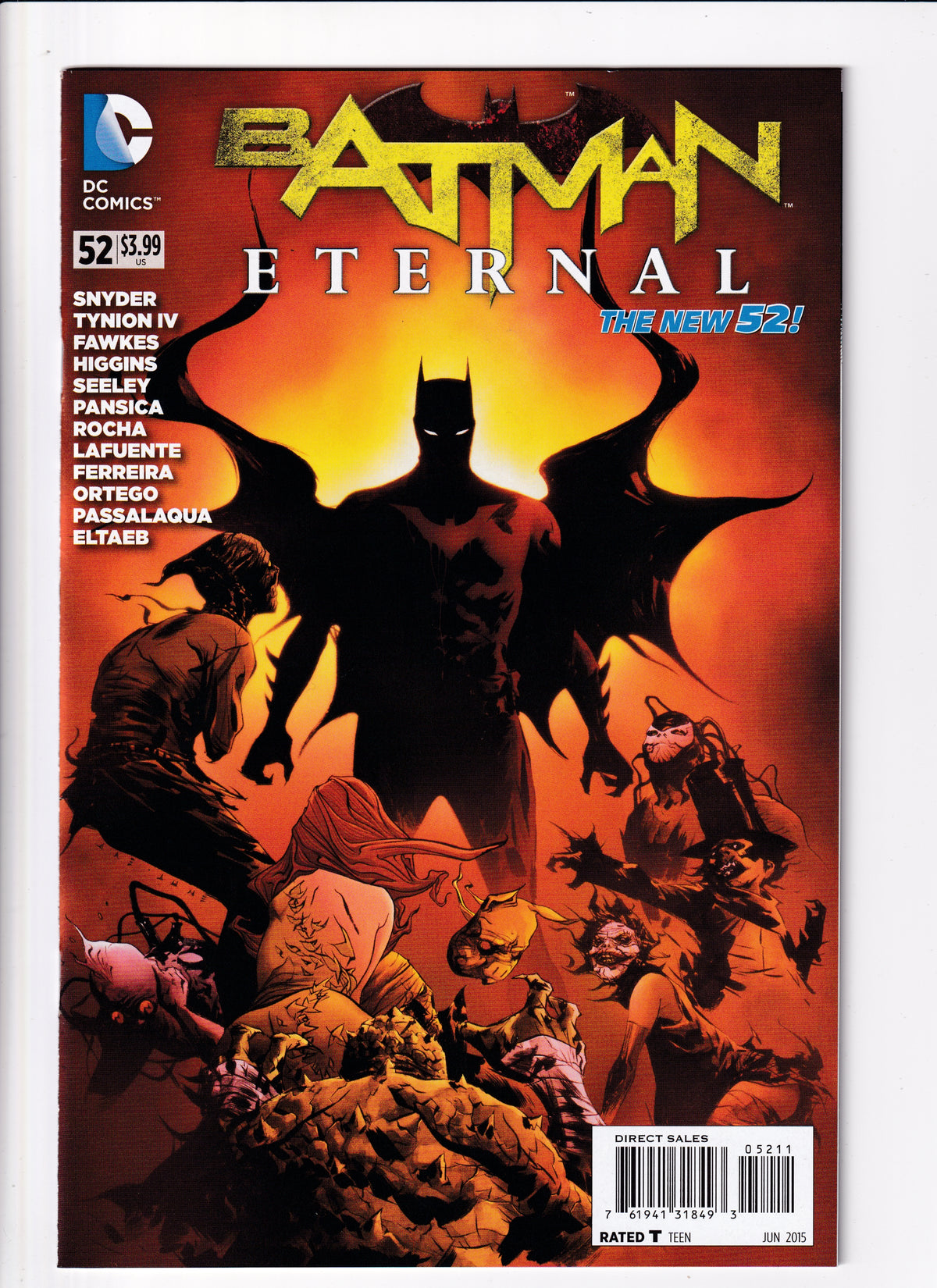 Batman Eternal #52 NM (9.4) (2015)