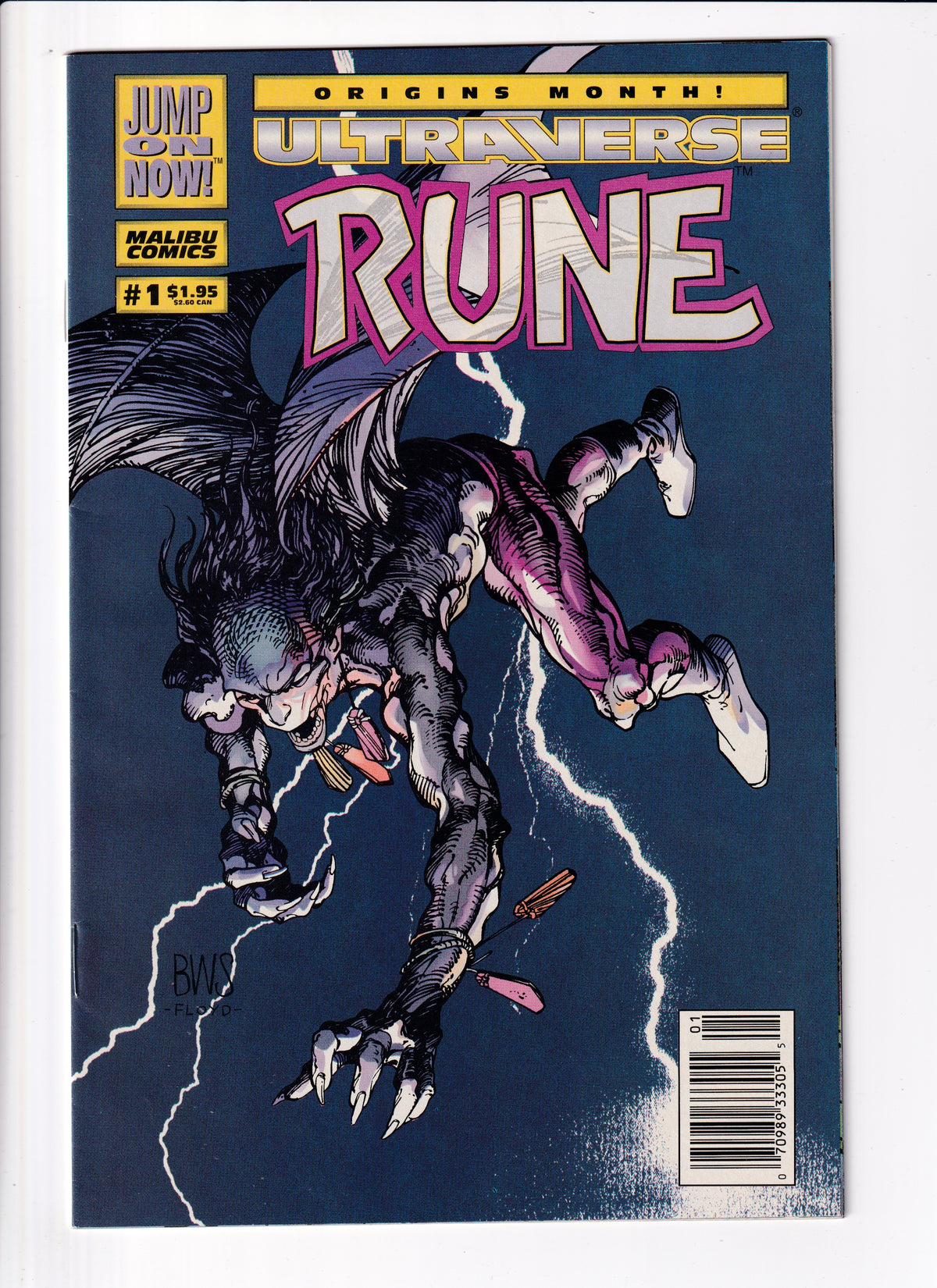Rune #1 Newsstand FN (7.0) (1994)