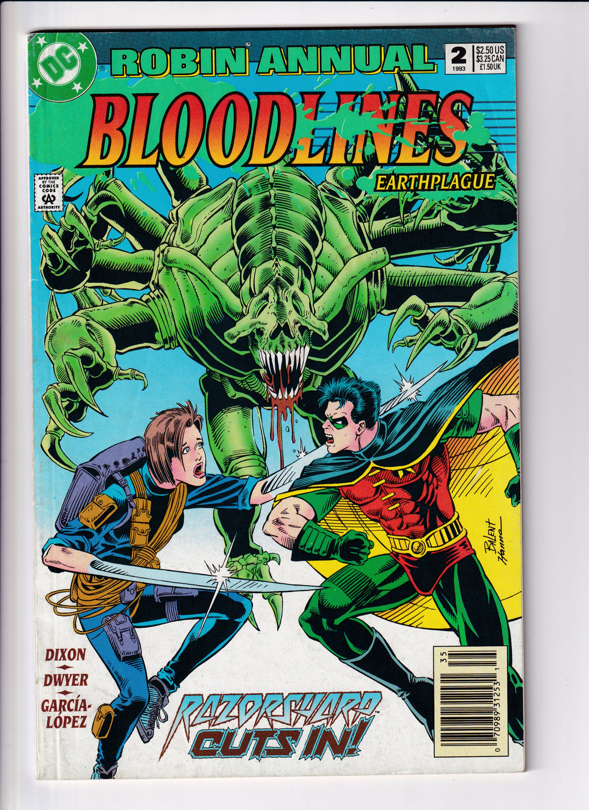 Robin Annual #2 Newstand FN (7.0) (1993)
