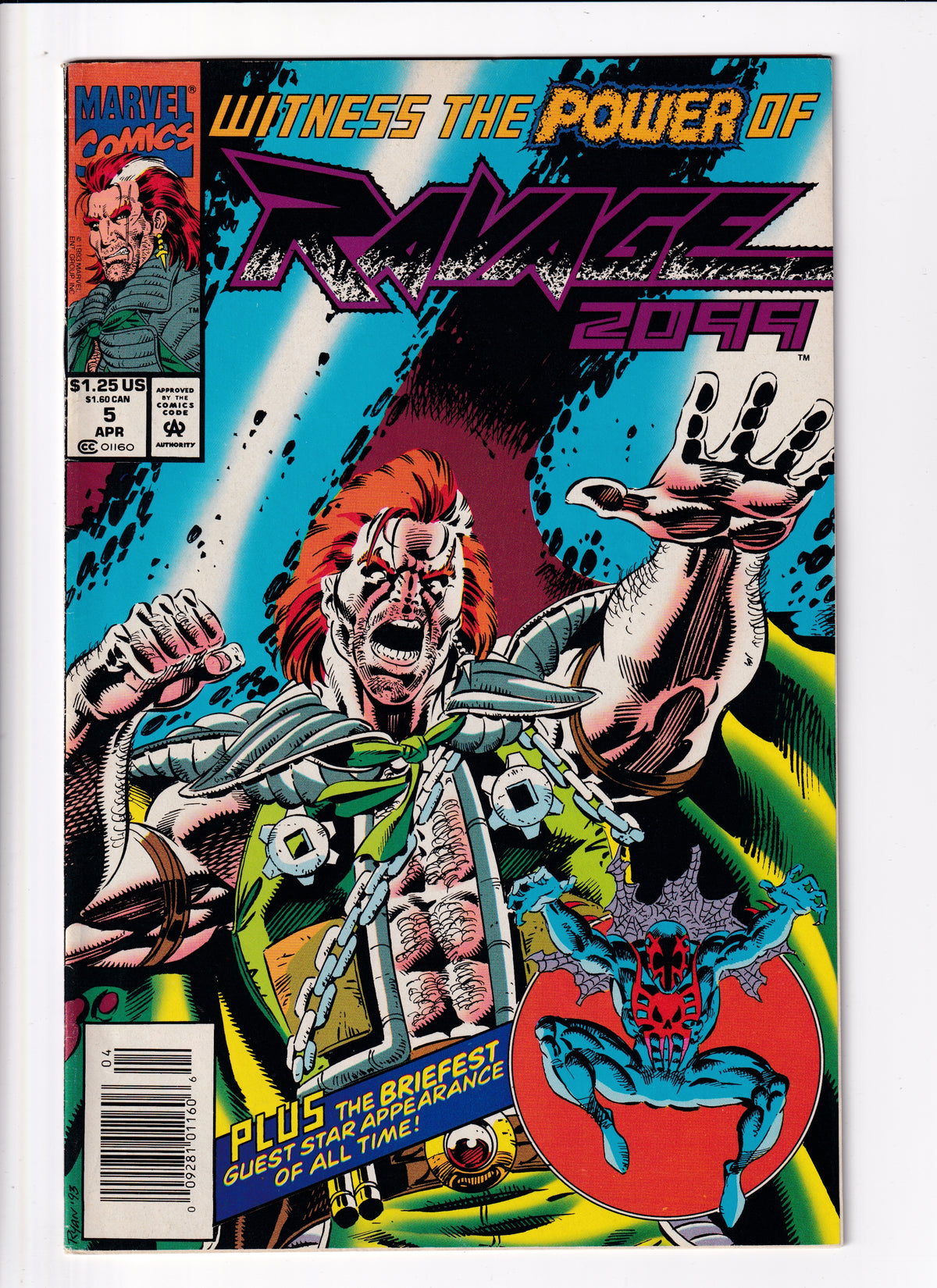 Ravage 2099 #5 Newsstand Midgrade (1993)