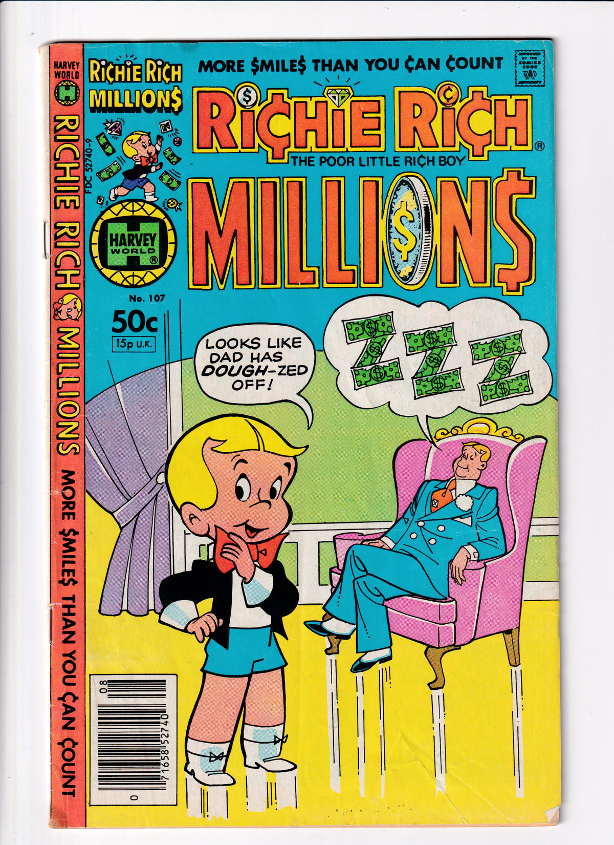 Rochie Rich Millions #107 Low Grade (1981)