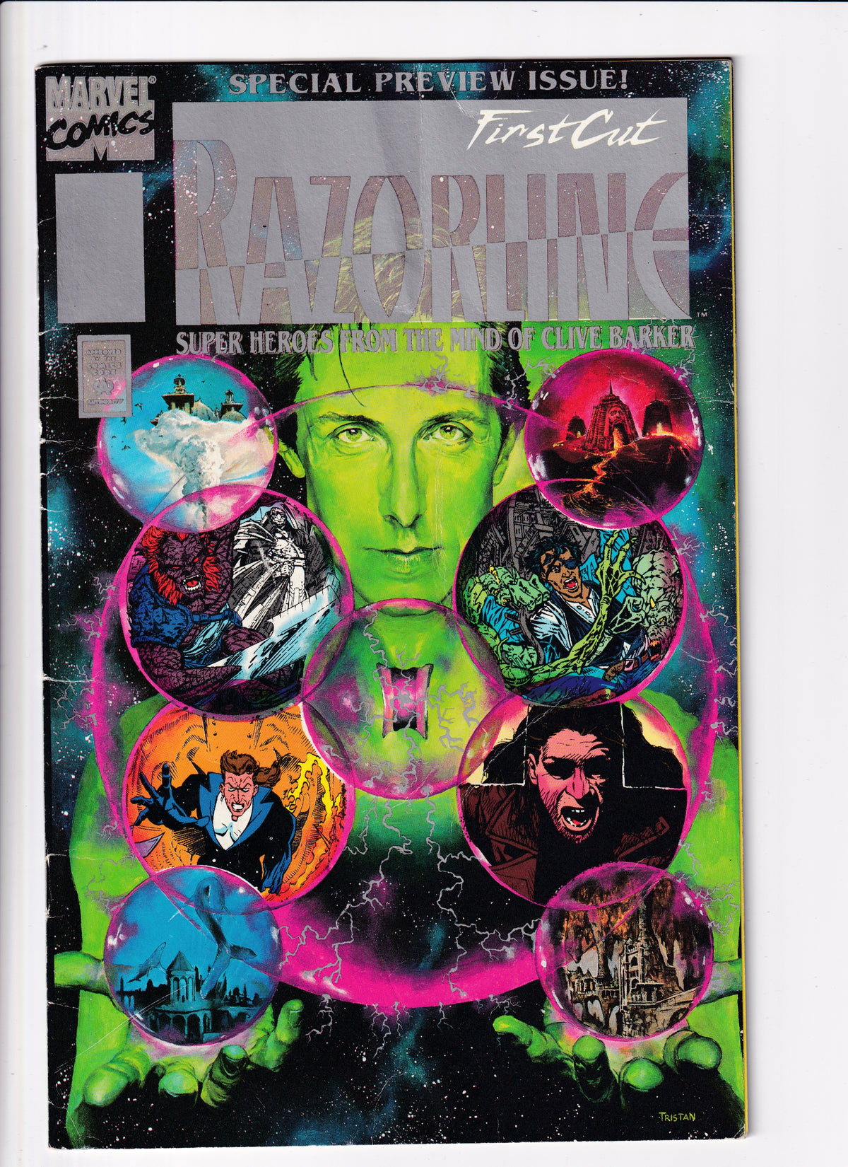 Razorline The First Cut #1 Preview Low Grade (1993)