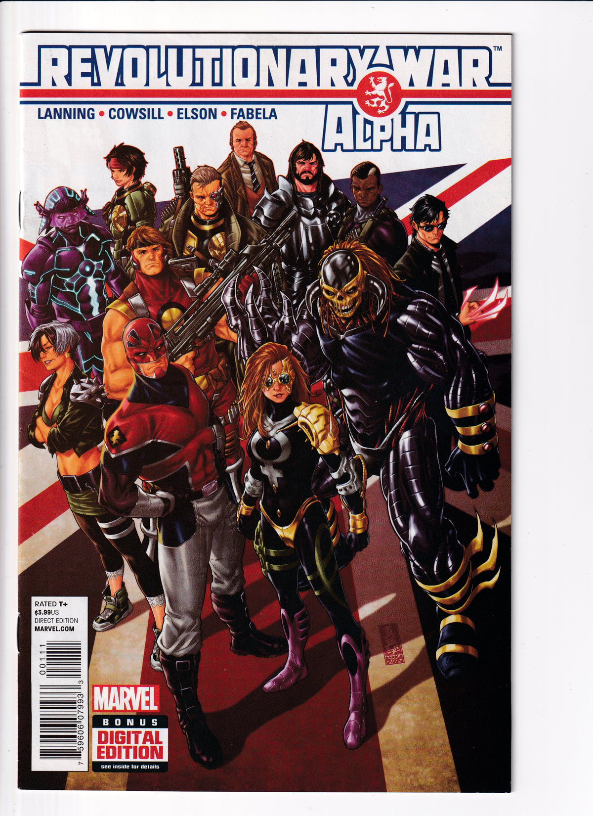 Revolutionary War Alpha #1 VF (8.5) (2014)