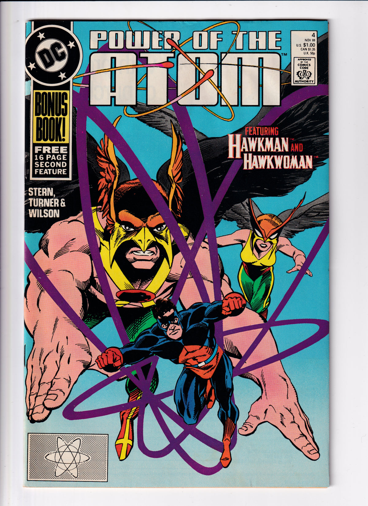 Power of The Atom #4 FV (8.0) (1988)