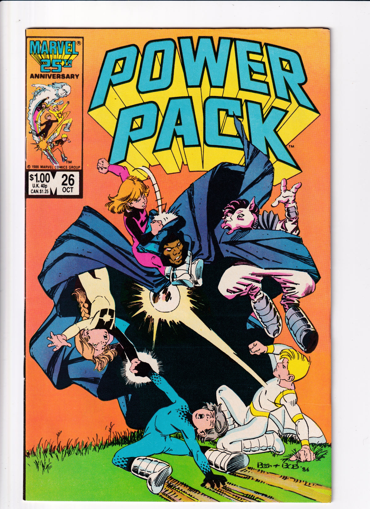 Power Pack #26 FN (7.0) (1986)