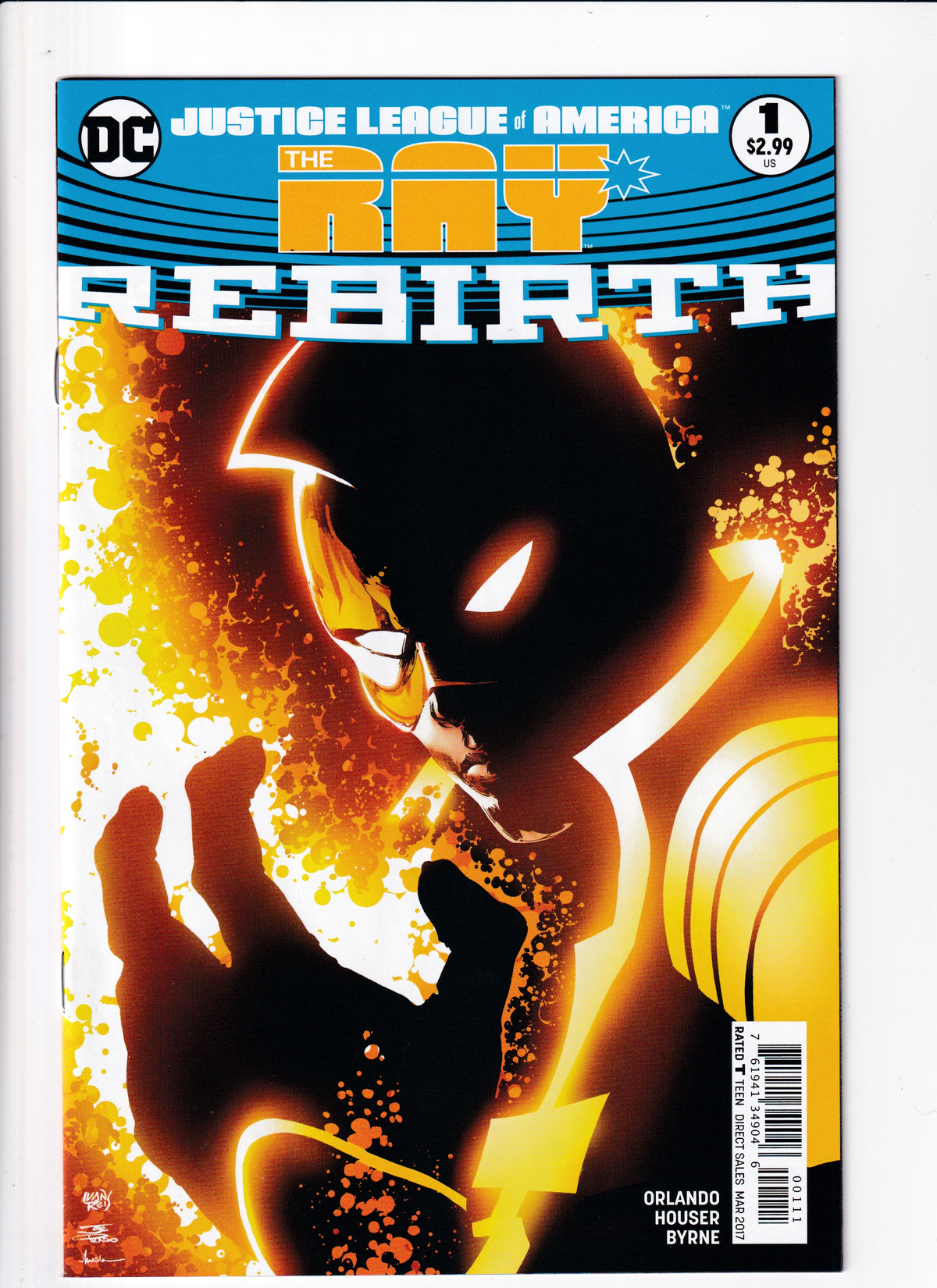 Justice League of AMerica: The Ray Rebirth NM (9.4) (2017)