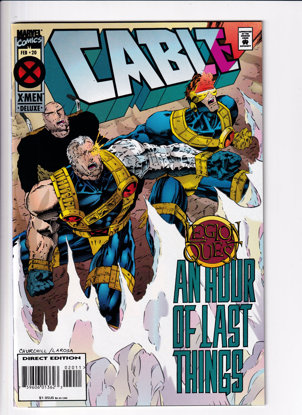 Cable #20 W/Card Packs DLX NM (9.2) (1995)