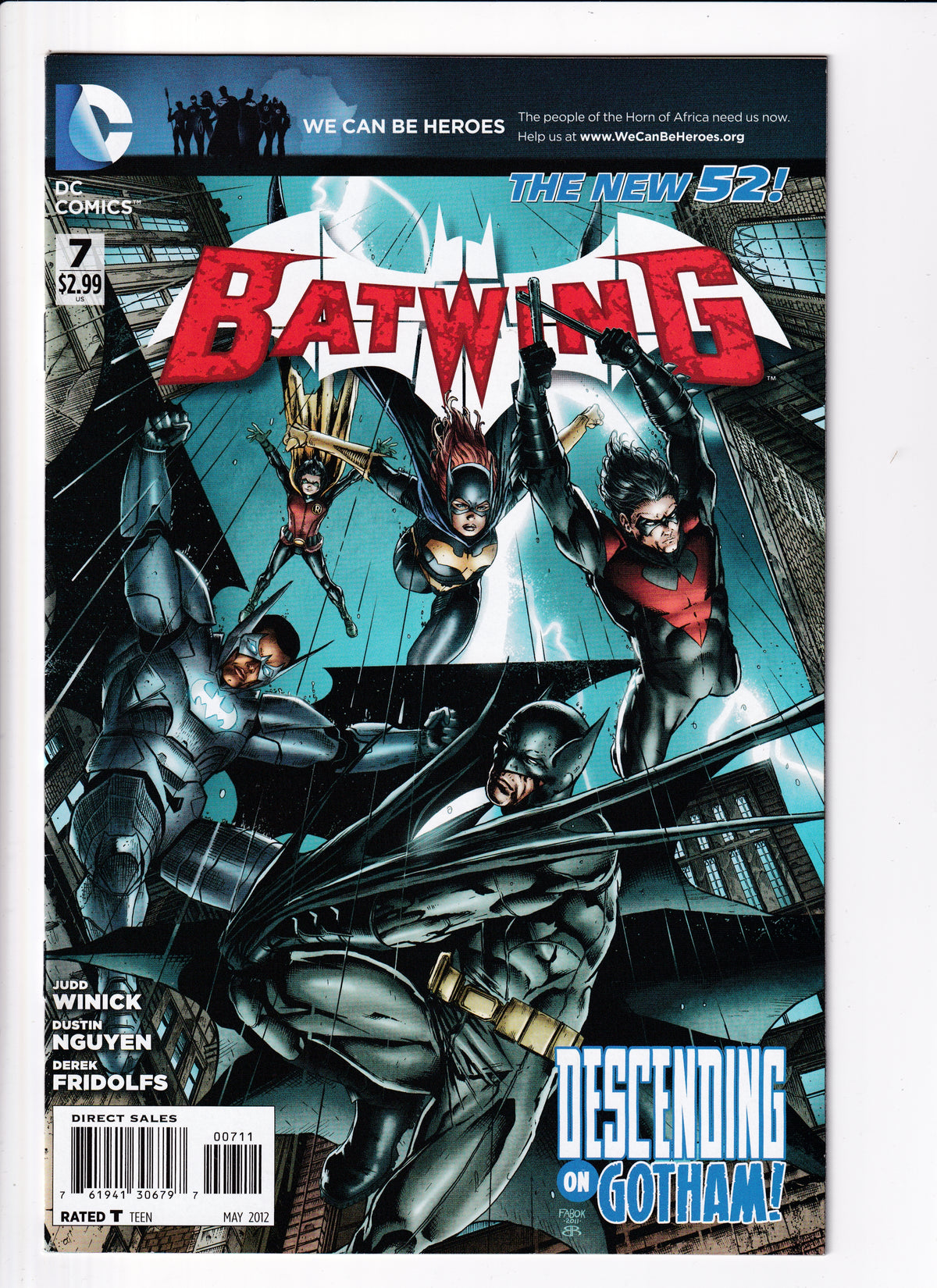 Batwing #7 NM (9.2) (2012)