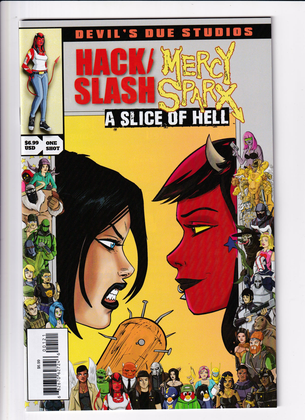 Devils Due Pres: Hack/Slash/Mercy Sparx Homage NM (9.6) (2026)