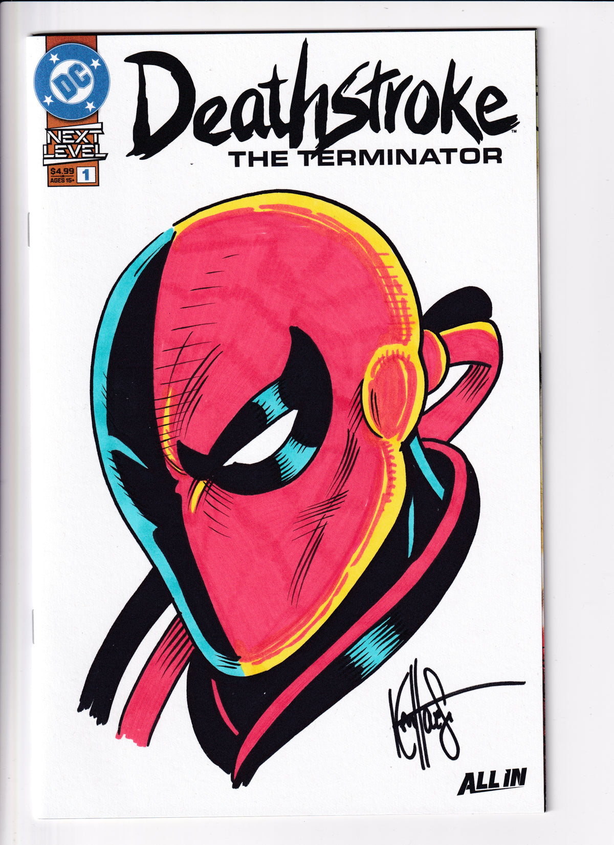 Deathstroke The Terminator #1 Sketch Cvr Haeser NM (9.6) (2026)