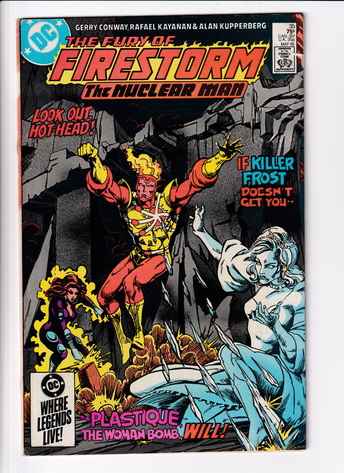 Fury of Firestorm #35 FN (7.0) (1985)