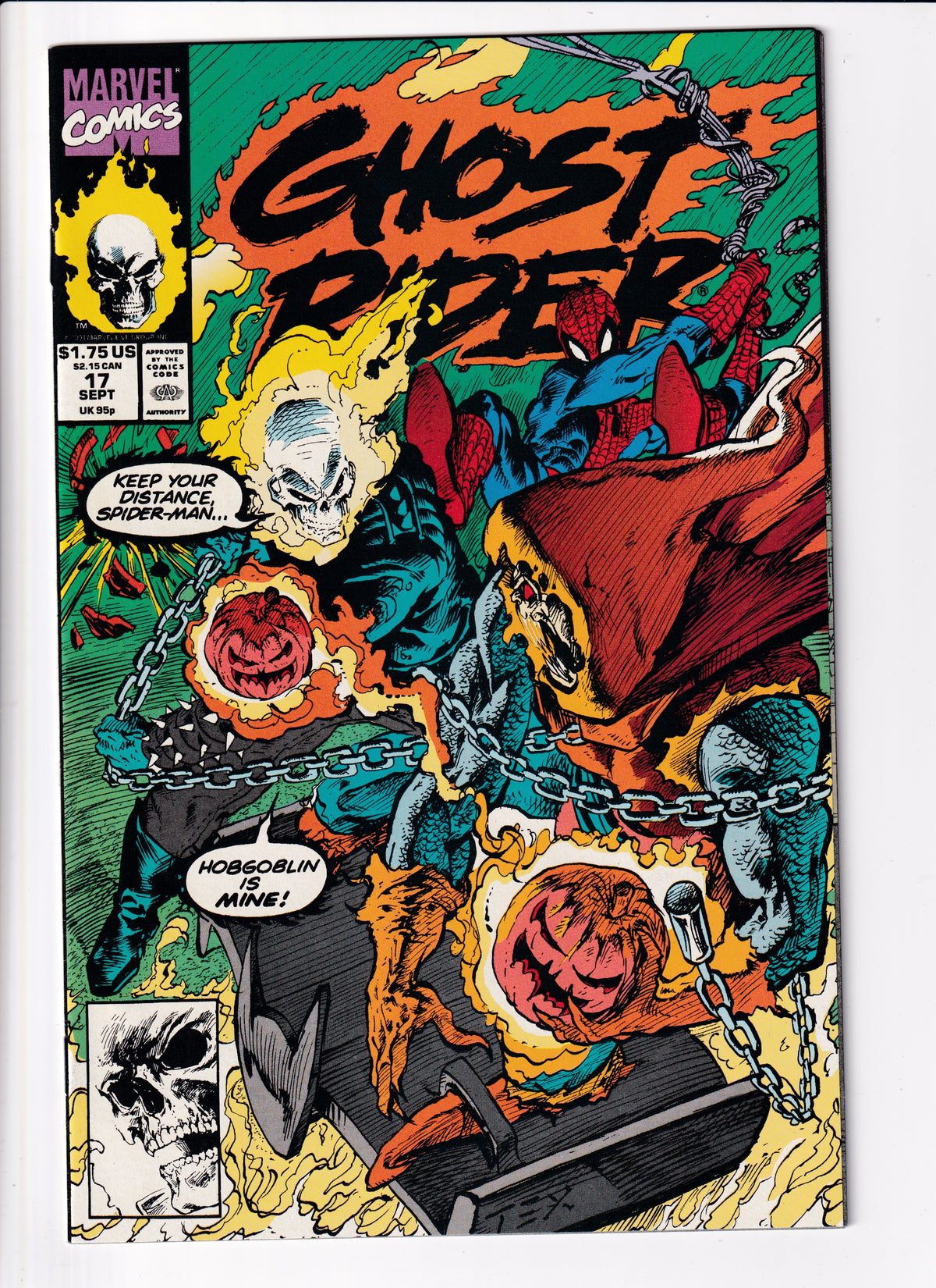 Ghost Rider #17 NM (9.0) (1991)