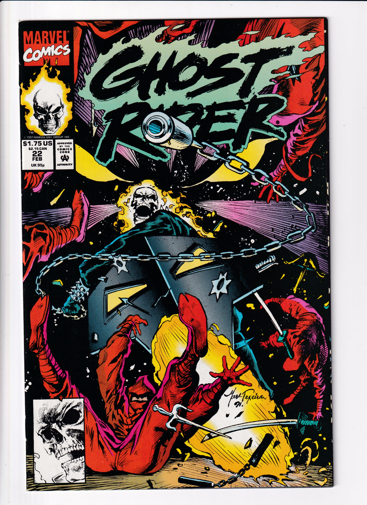 Ghost Rider #22 NM (9.4) (1991)