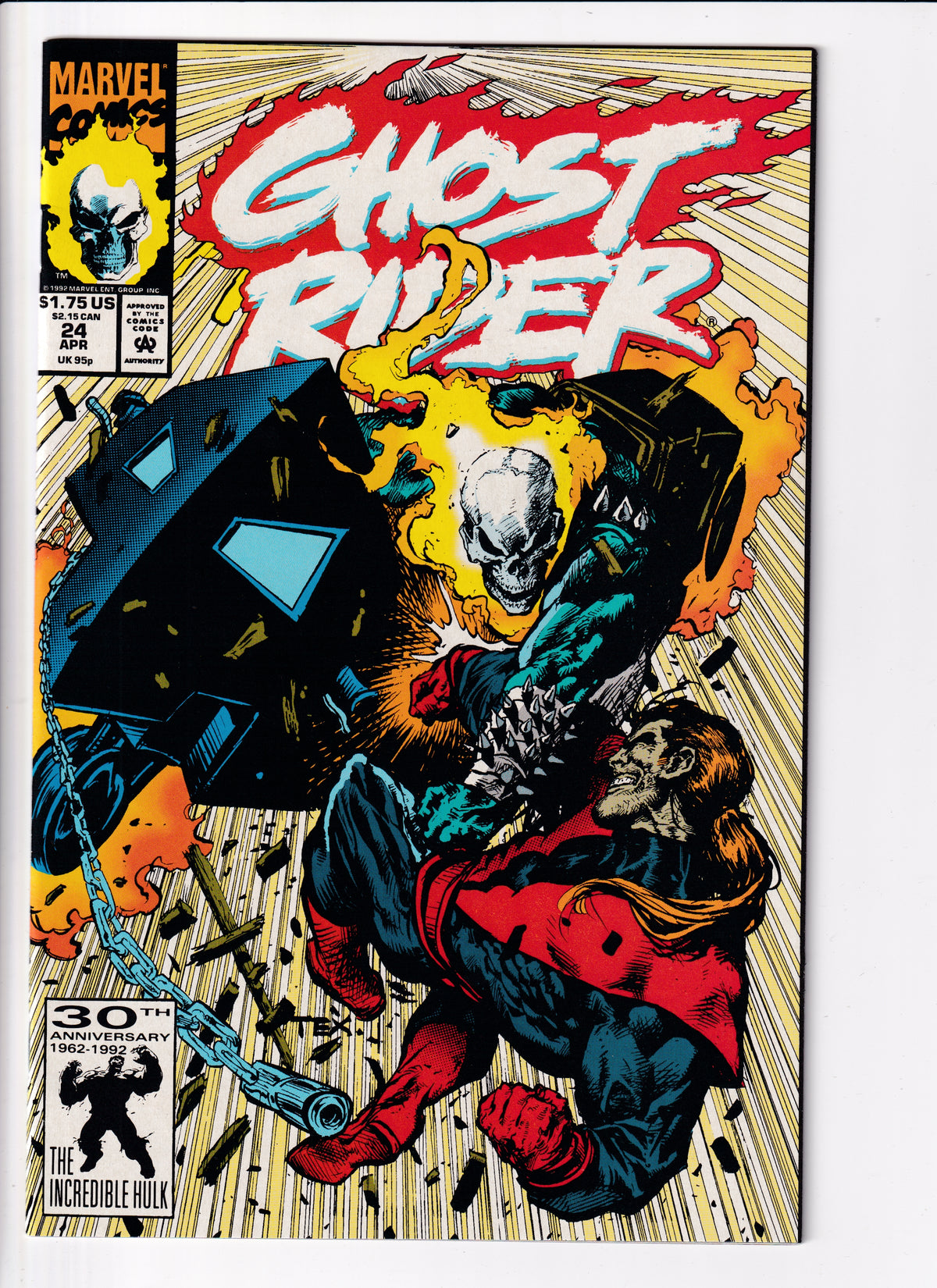 Ghost Rider #24 NM (9.4) (1991)