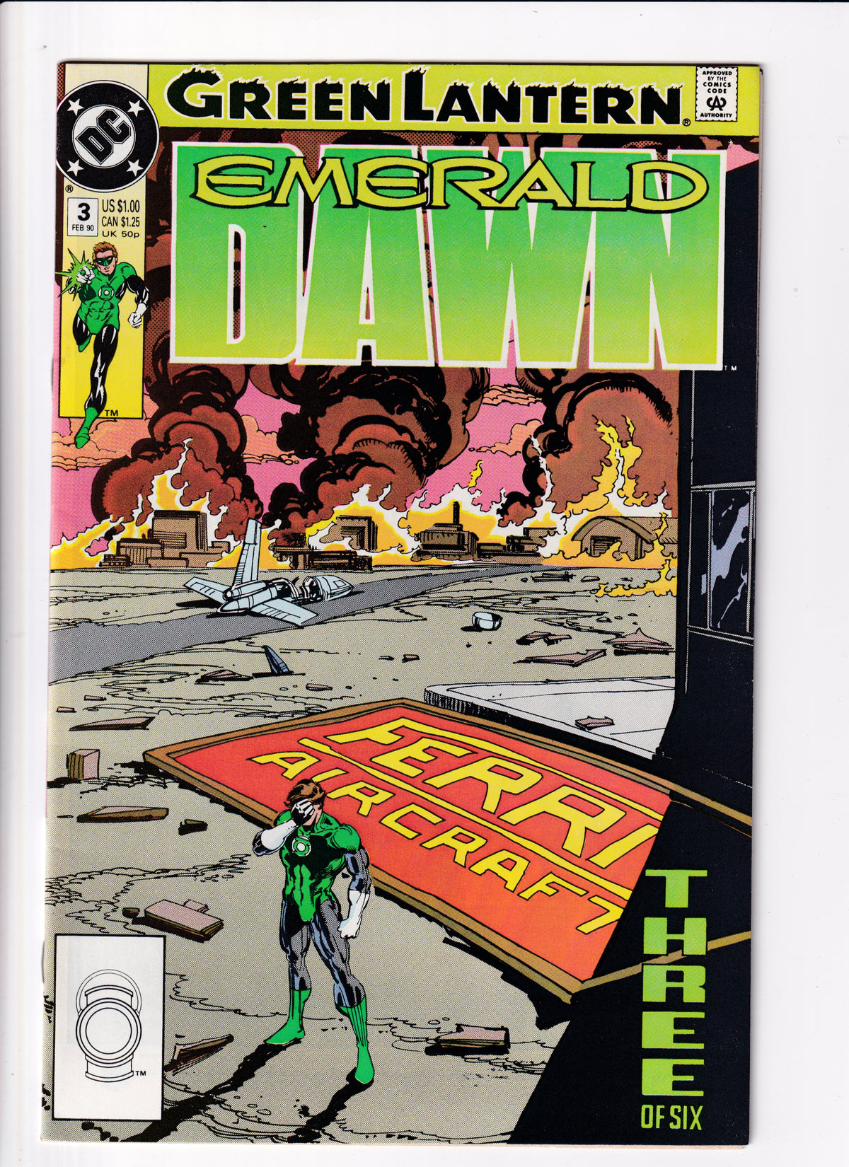 Green Lantern: Emerald Dawn #3 VF (8.5) (1989)
