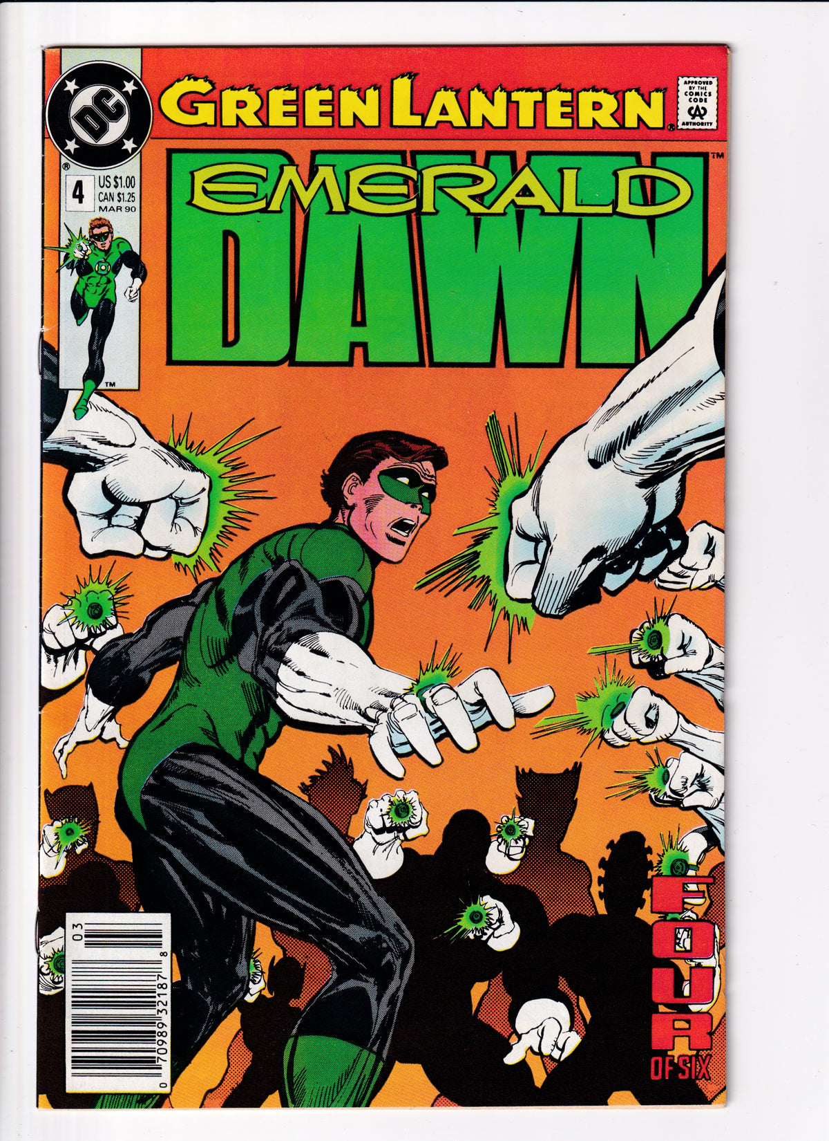 Green Lantern: Emerald Dawn #4 Newsstand VF (8.0) (1989)