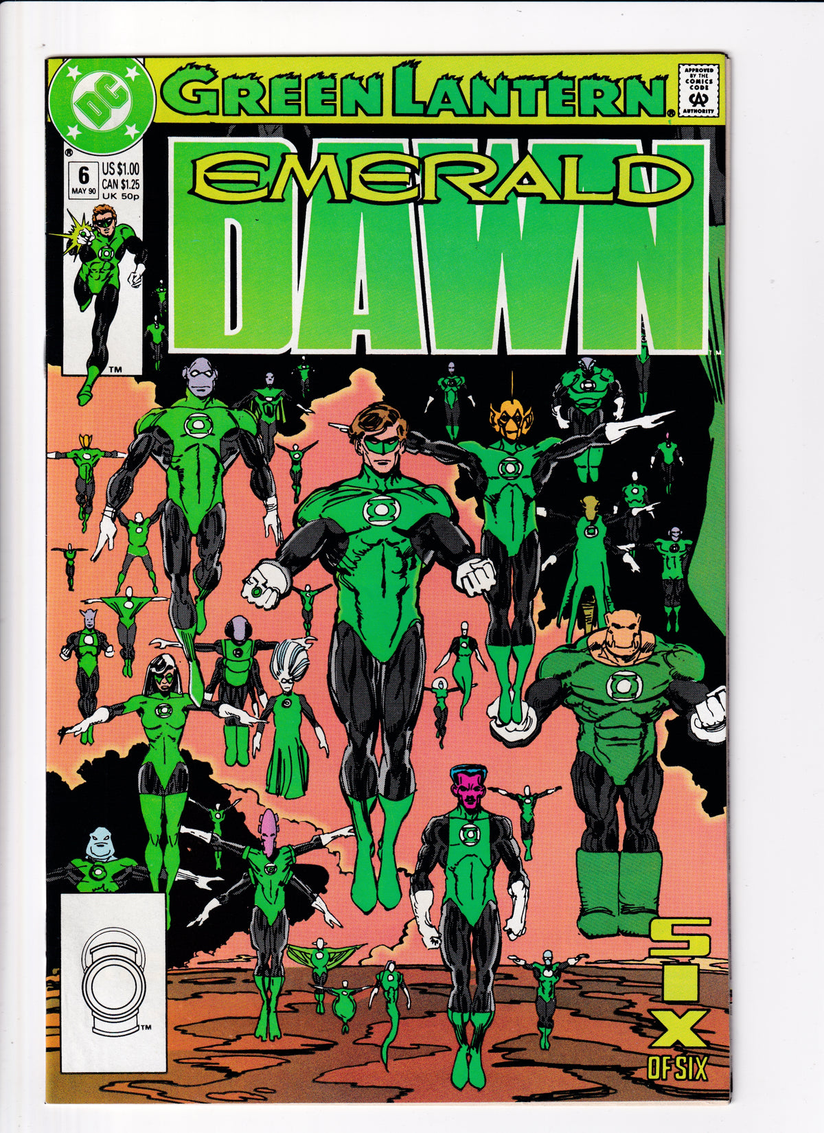 Green Lantern: Emerald Dawn #6 NM (9.0) (1989)