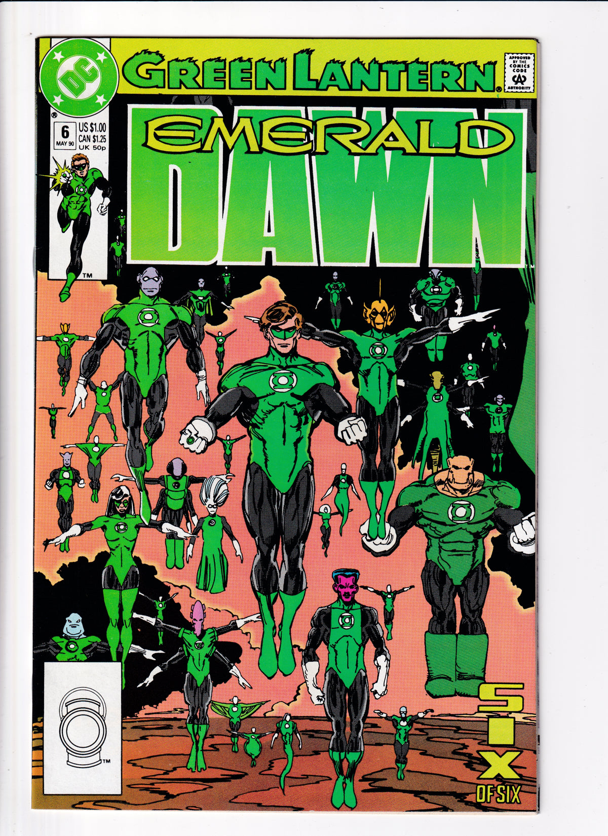 Green Lantern: Emerald Dawn #6 VF (8.5) (1989)