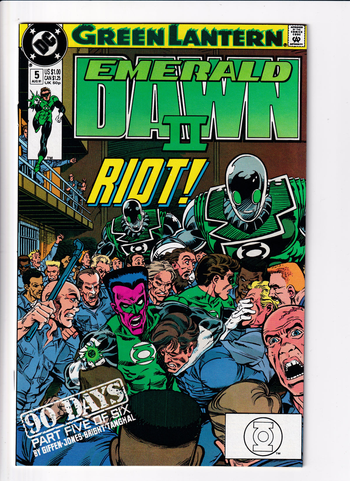 Green Lantern: Emerald Dawn II #5 NM (9.4) (1991)