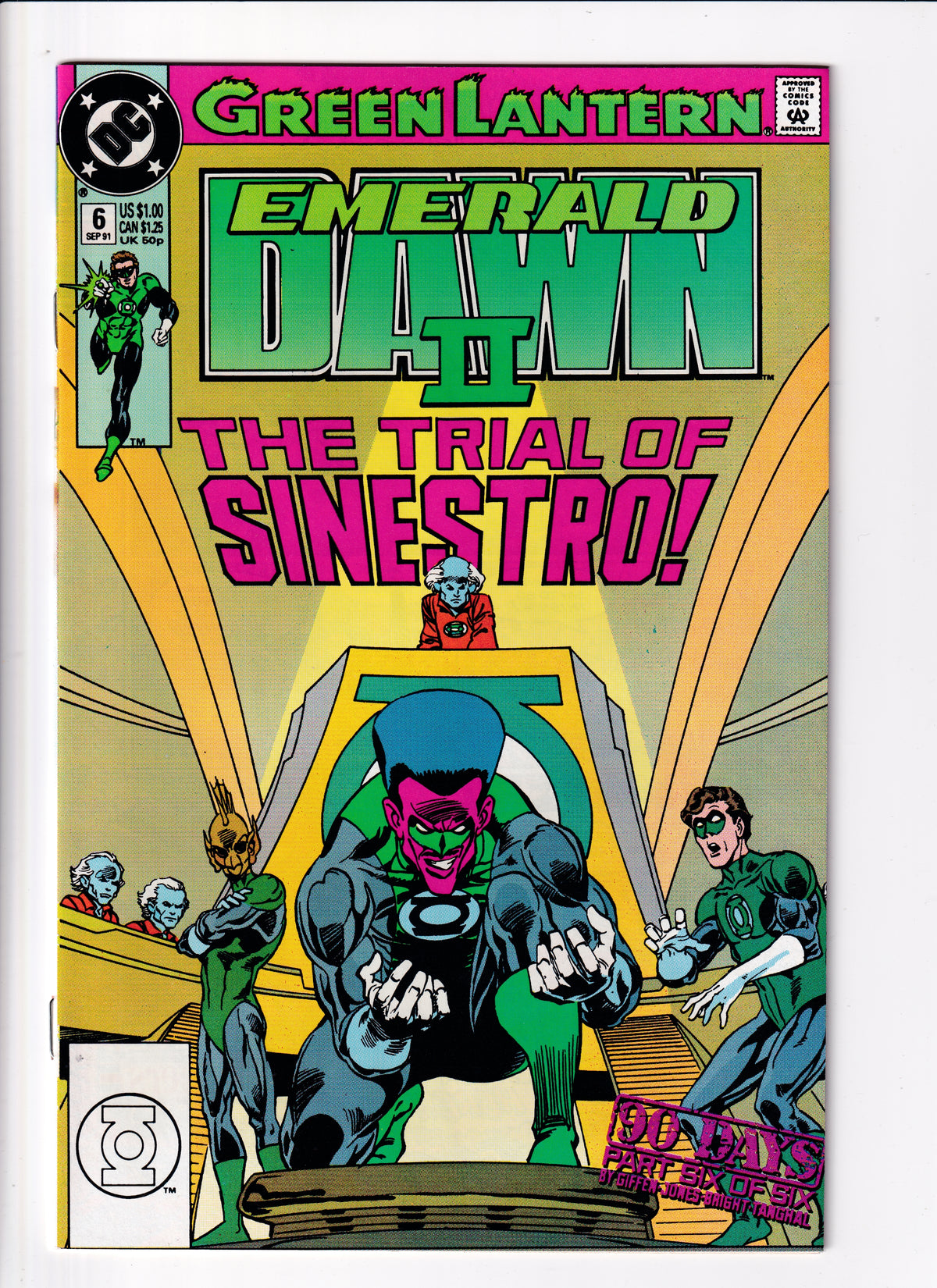 Green Lantern: Emerald Dawn II #6 NM (9.4) (1991)