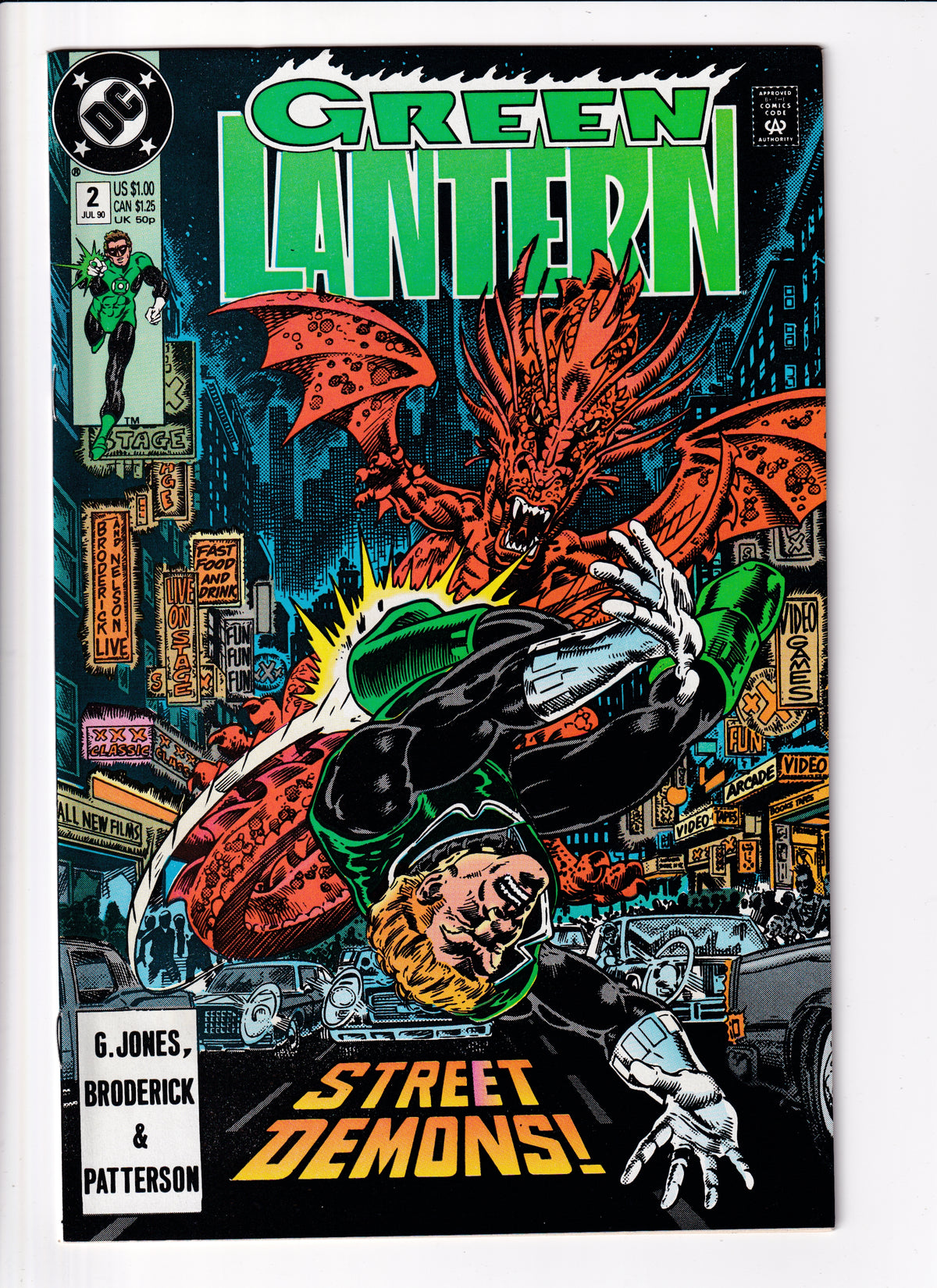 Green Lantern #2 NM (9.2) (1990)