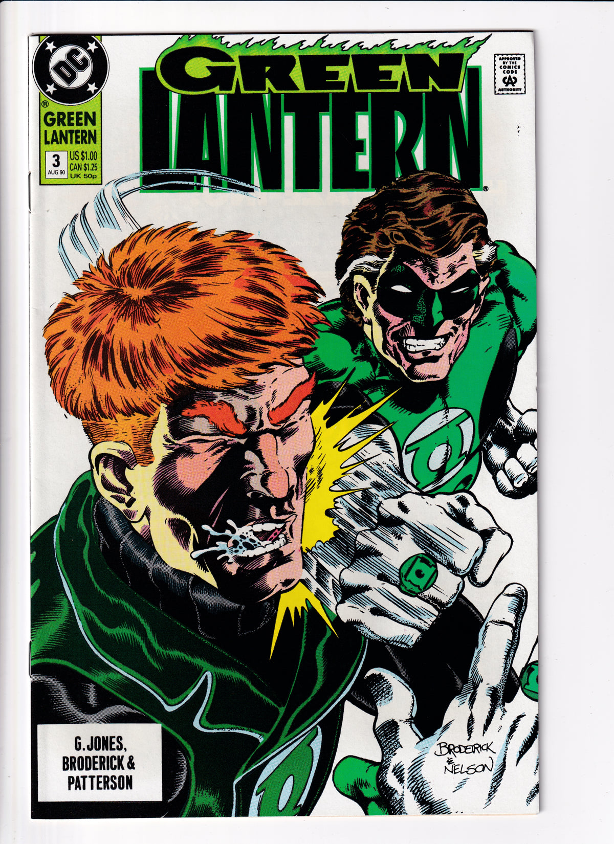 Green Lantern #3 NM (9.2) (1990)