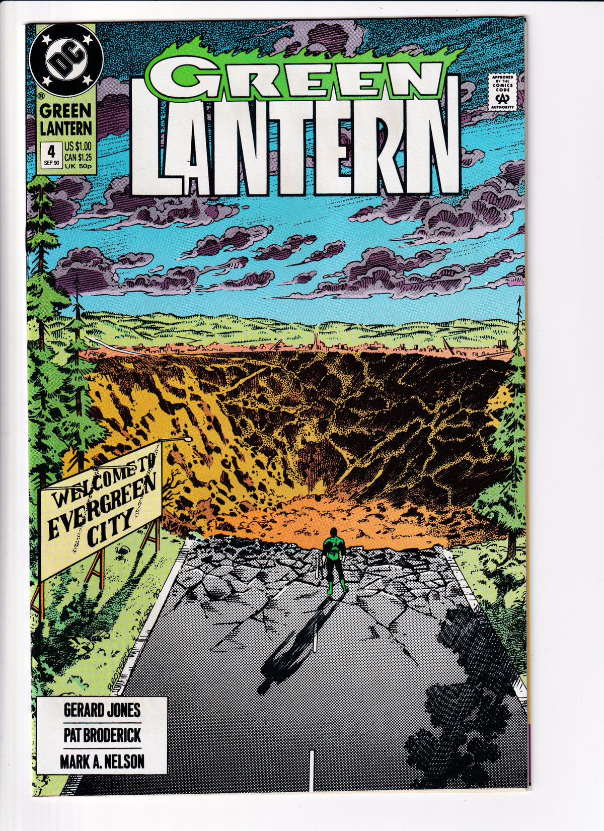 Green Lantern #4 NM (9.2) (1990)