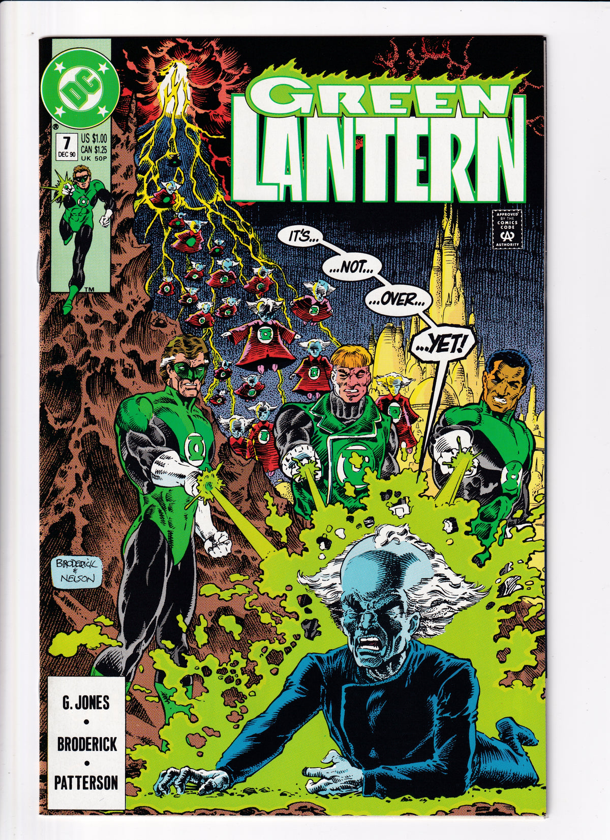 Green Lantern #7 NM (9.2) (1990)