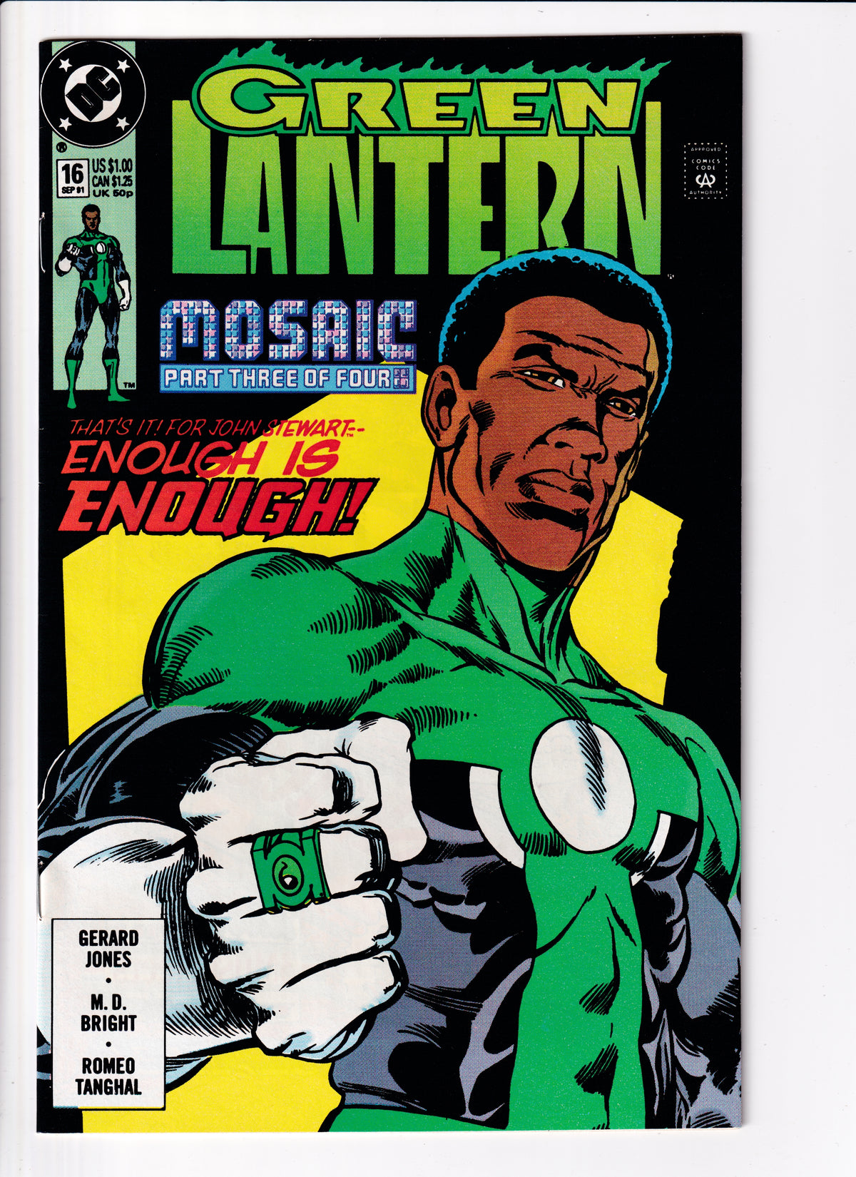 Green Lantern #16 NM (9.2) (1991)