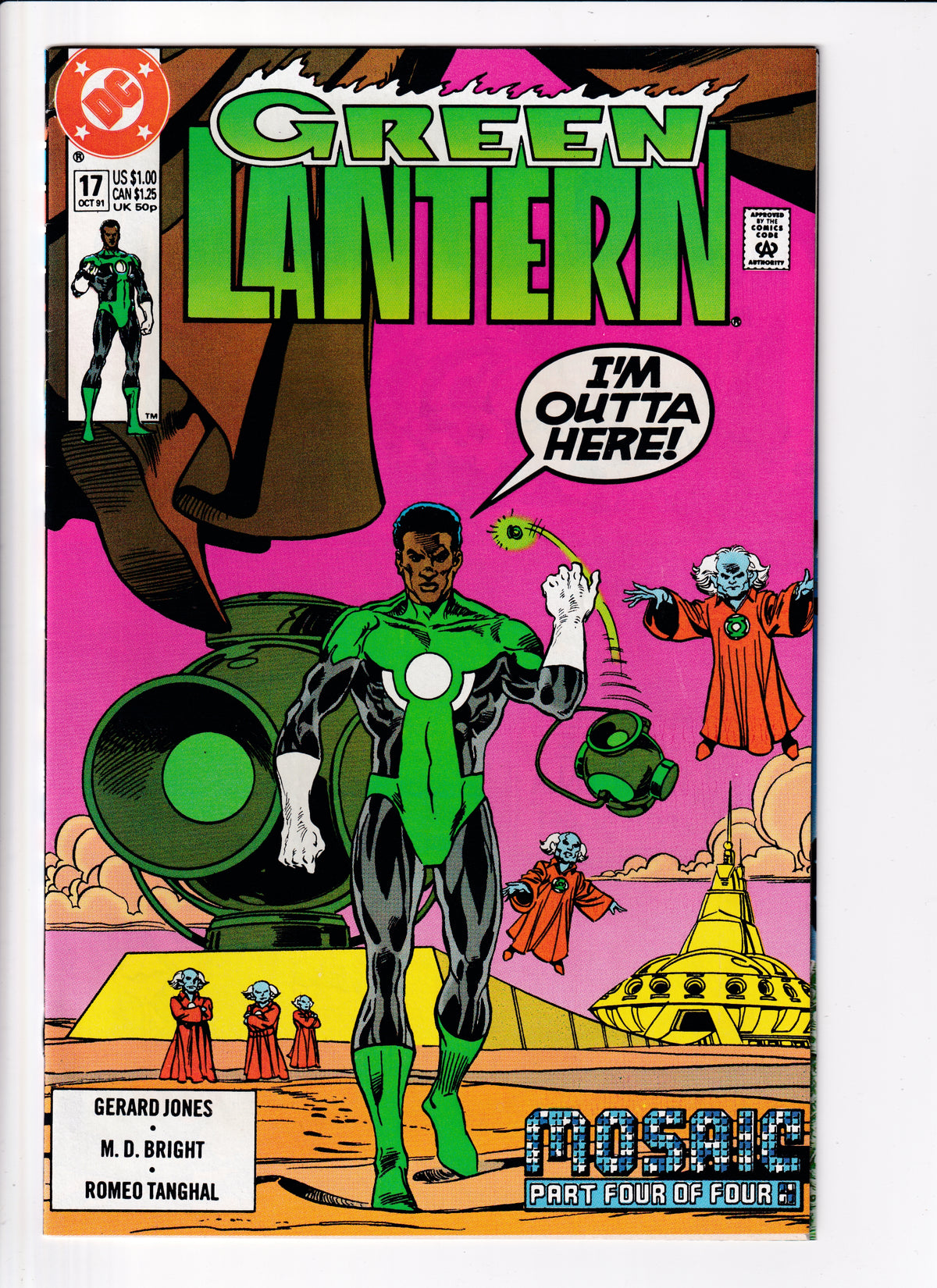 Green Lantern #17 NM (9.0) (1991)