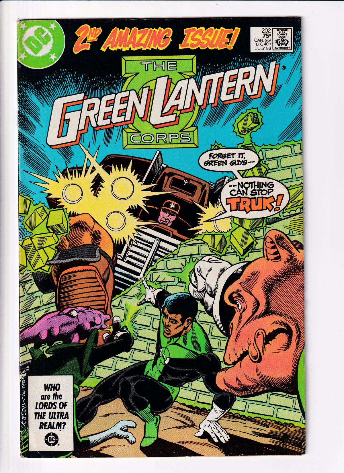 Green Lantern #202 FN (6.5) (1986)