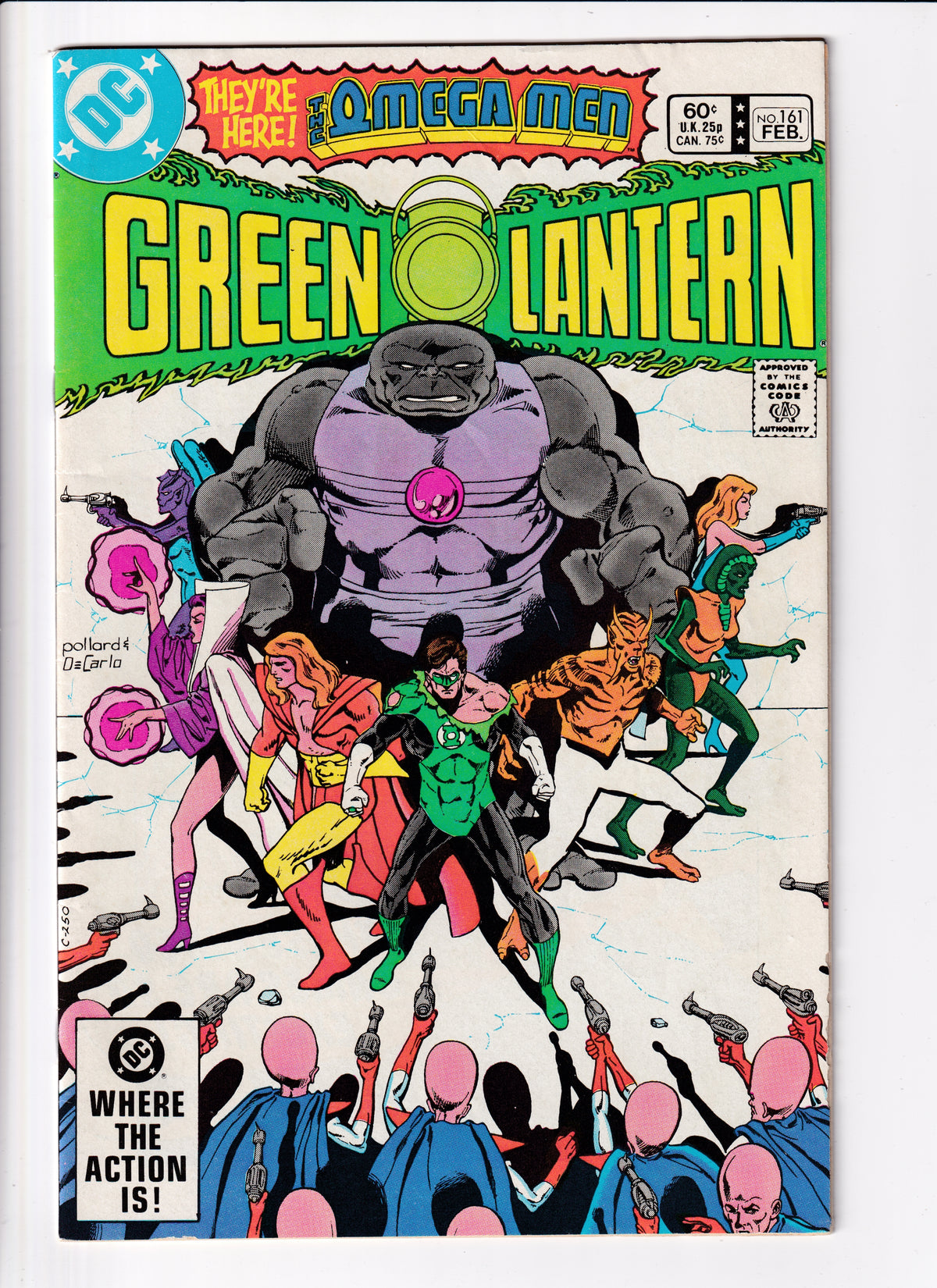 Green Lantern #161 Newsstand FN (6.5) (1981)