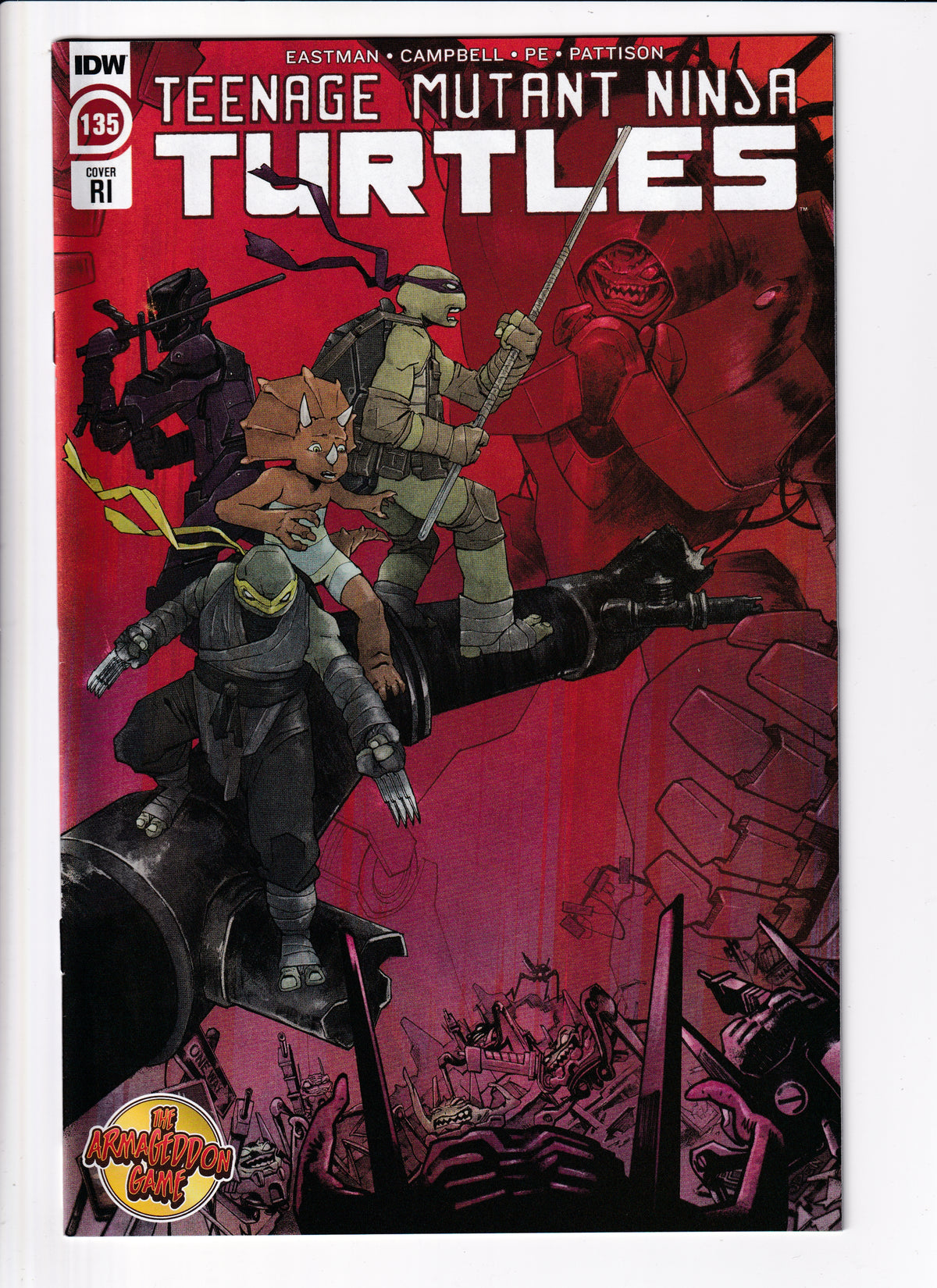 TMNT #135 1:10 Variant NM (9.6) (2022)