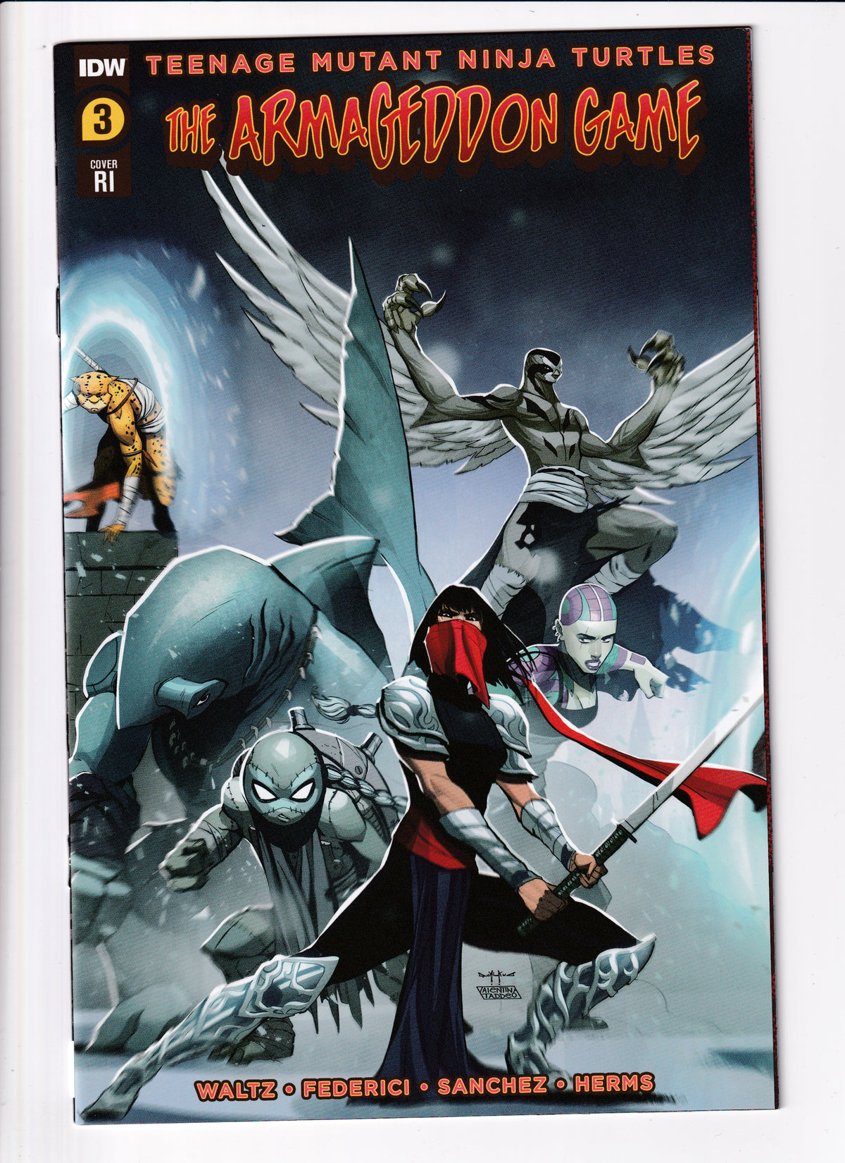 TMNT: The Armageddon Game #3 1:10 Var NM (9.6) (2022)