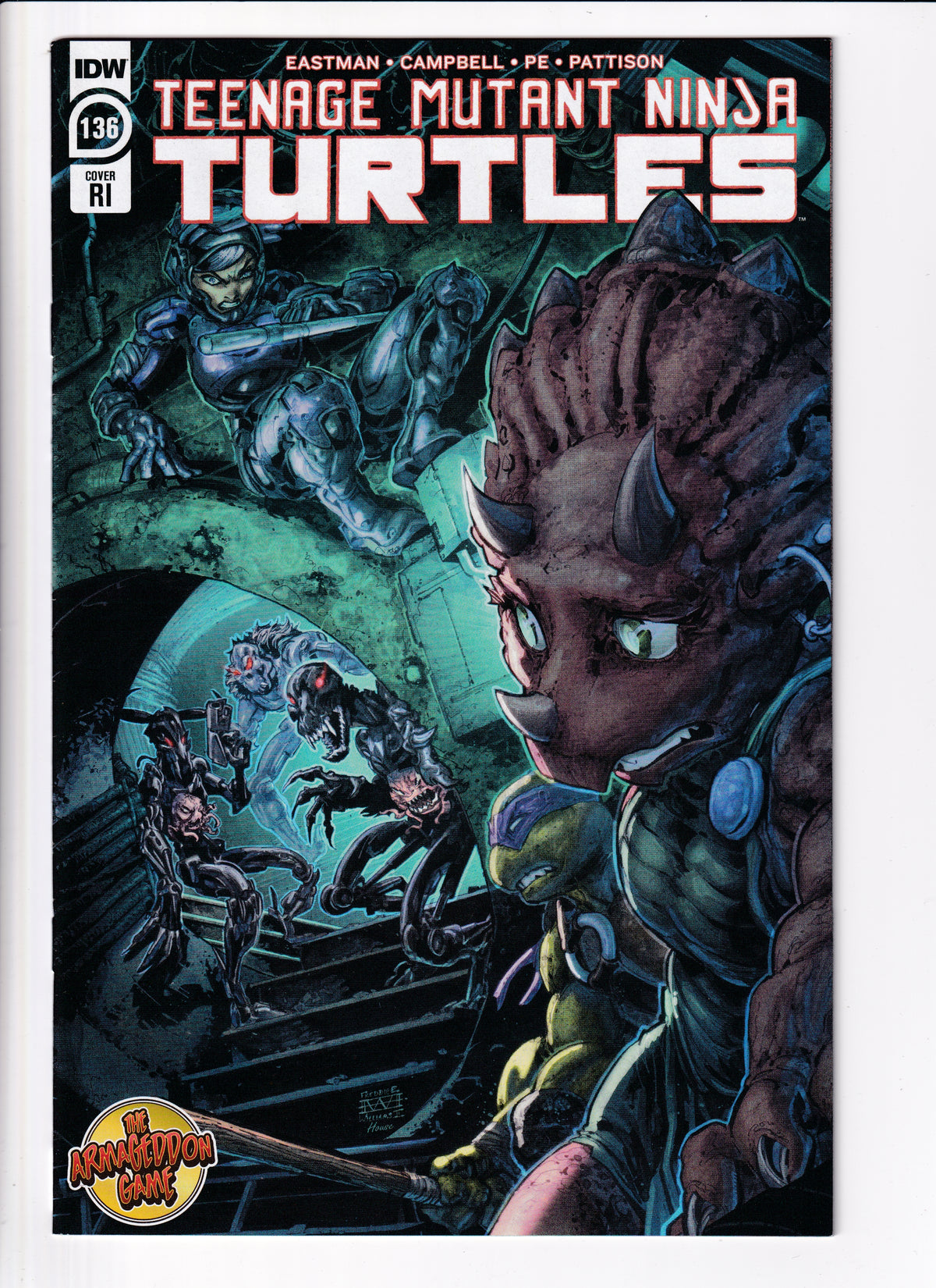 TMNT #136 1:10 Variant NM (9.6) (2022)