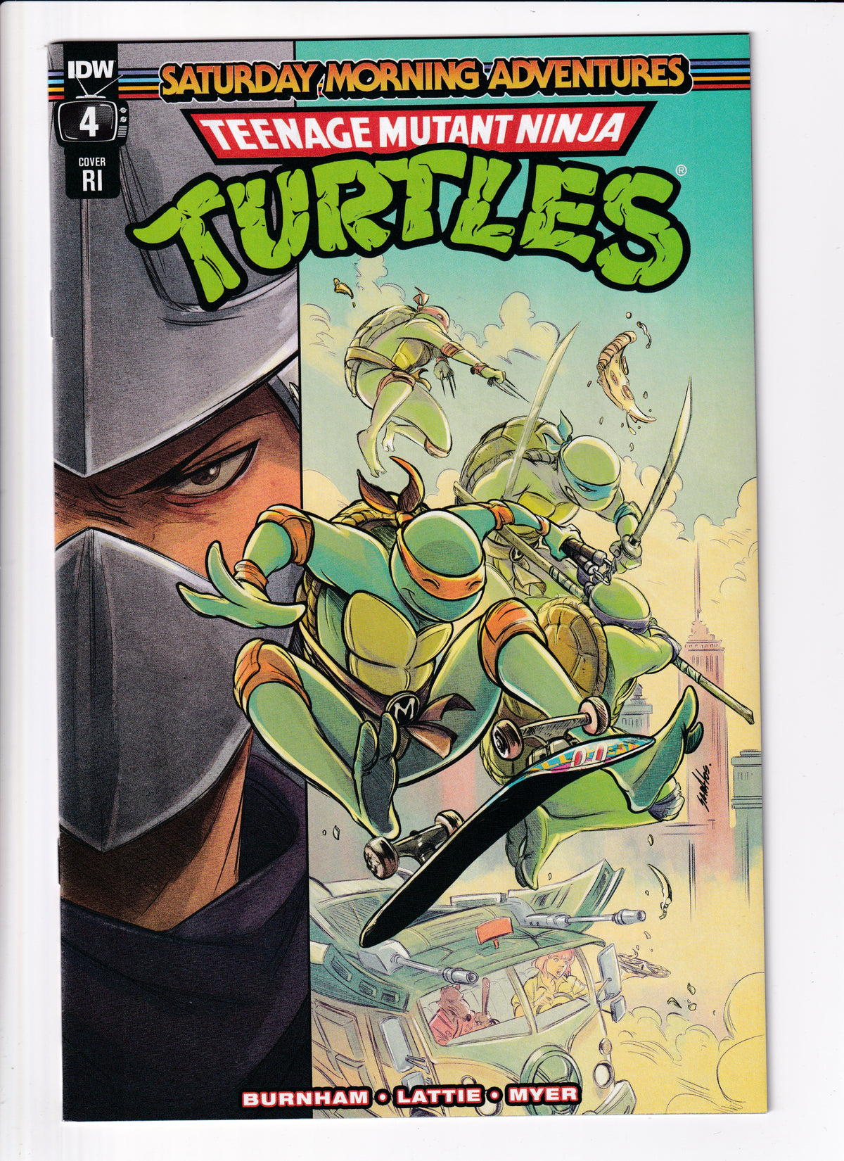 TMNT: Saturday Morning Adventures #4 1:10 Var NM (9.6) (2023)