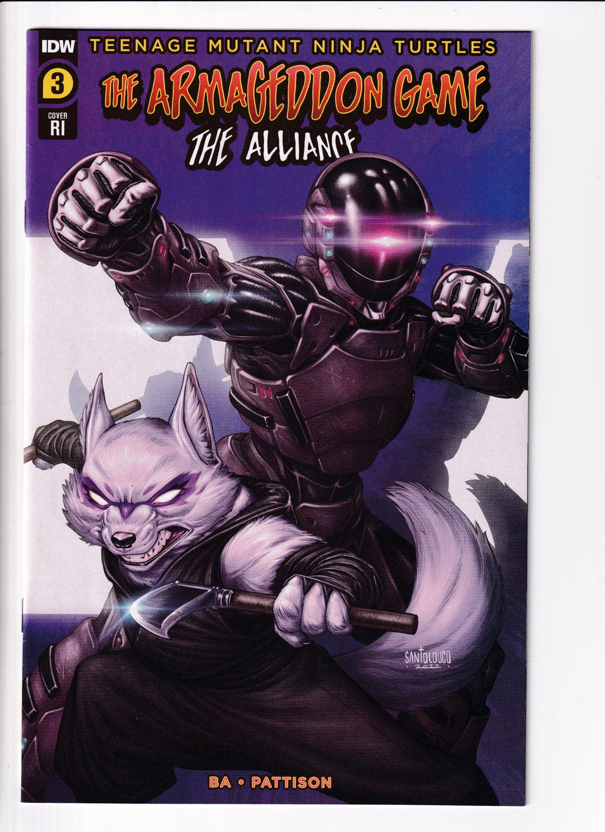 TMNT: The Armageddon Game Alliance #3 1:10 Var NM (9.6) (2022)